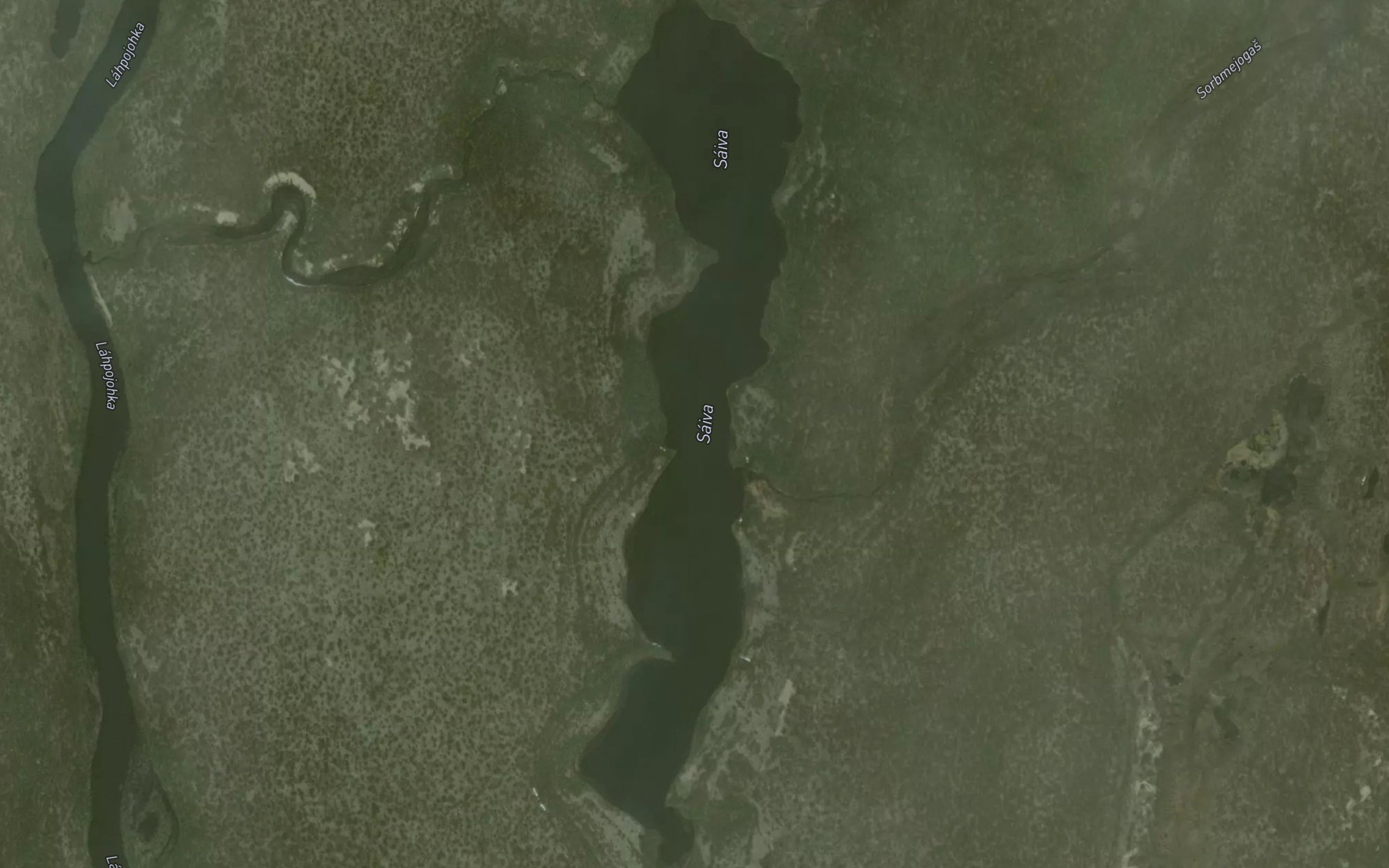 Satellite map of the Saiva