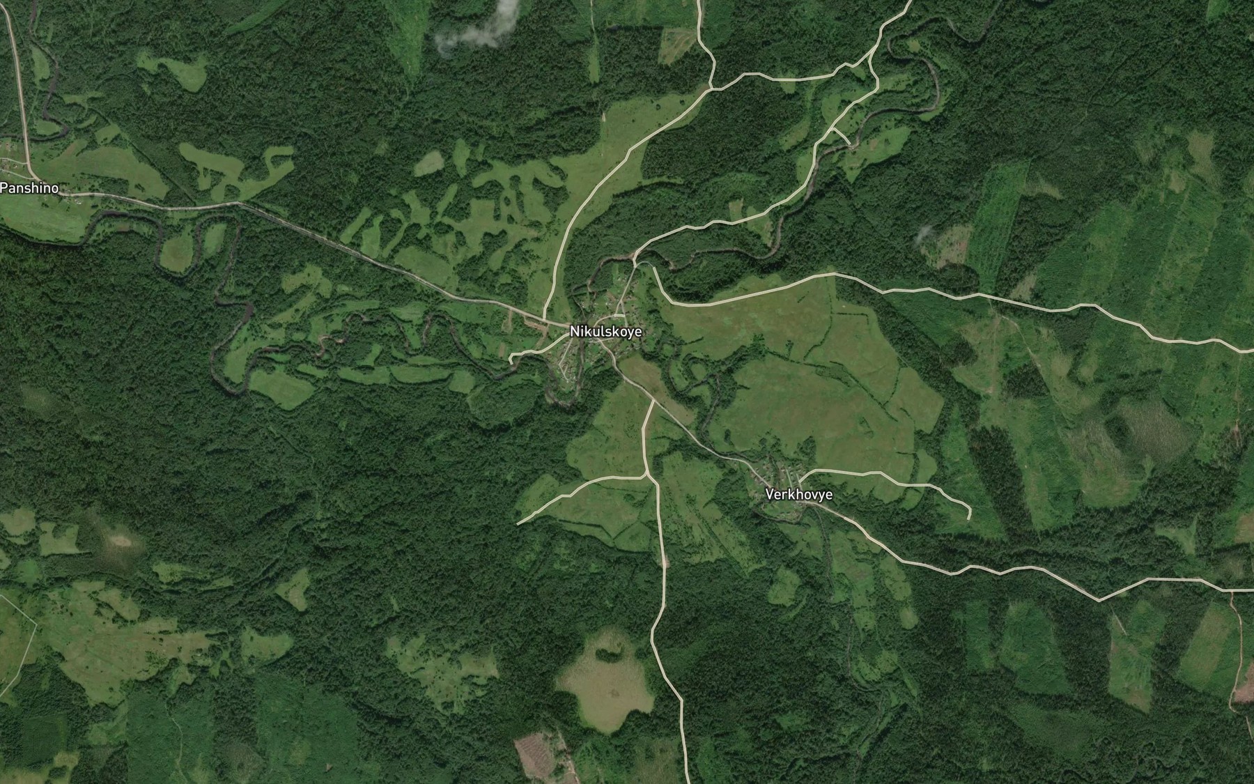 Satellite map of the Tutoka