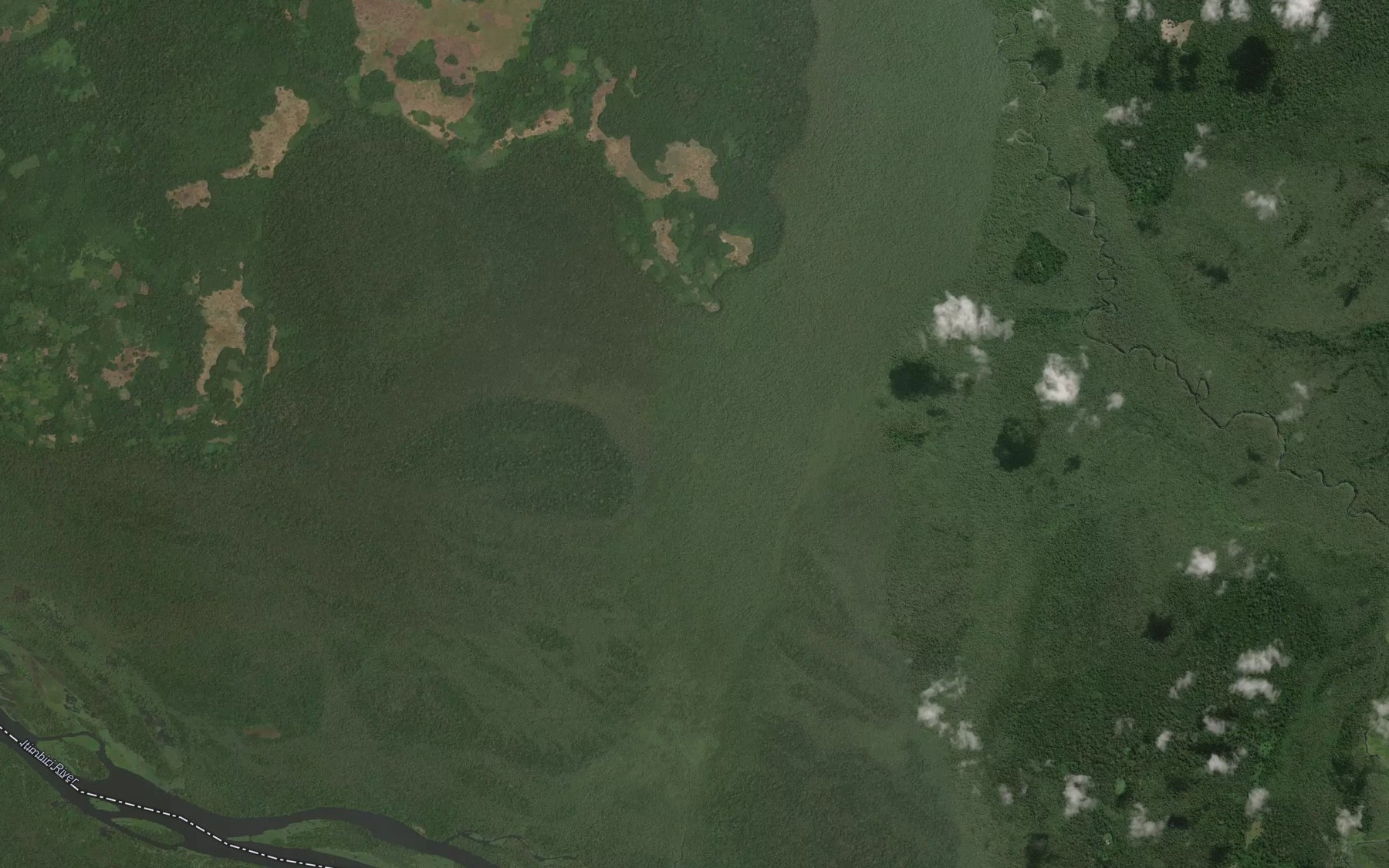 Satellite map of the Loeka