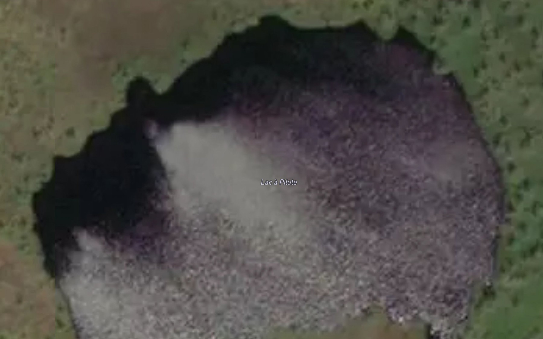 Satellite map of the Lac a Pilote