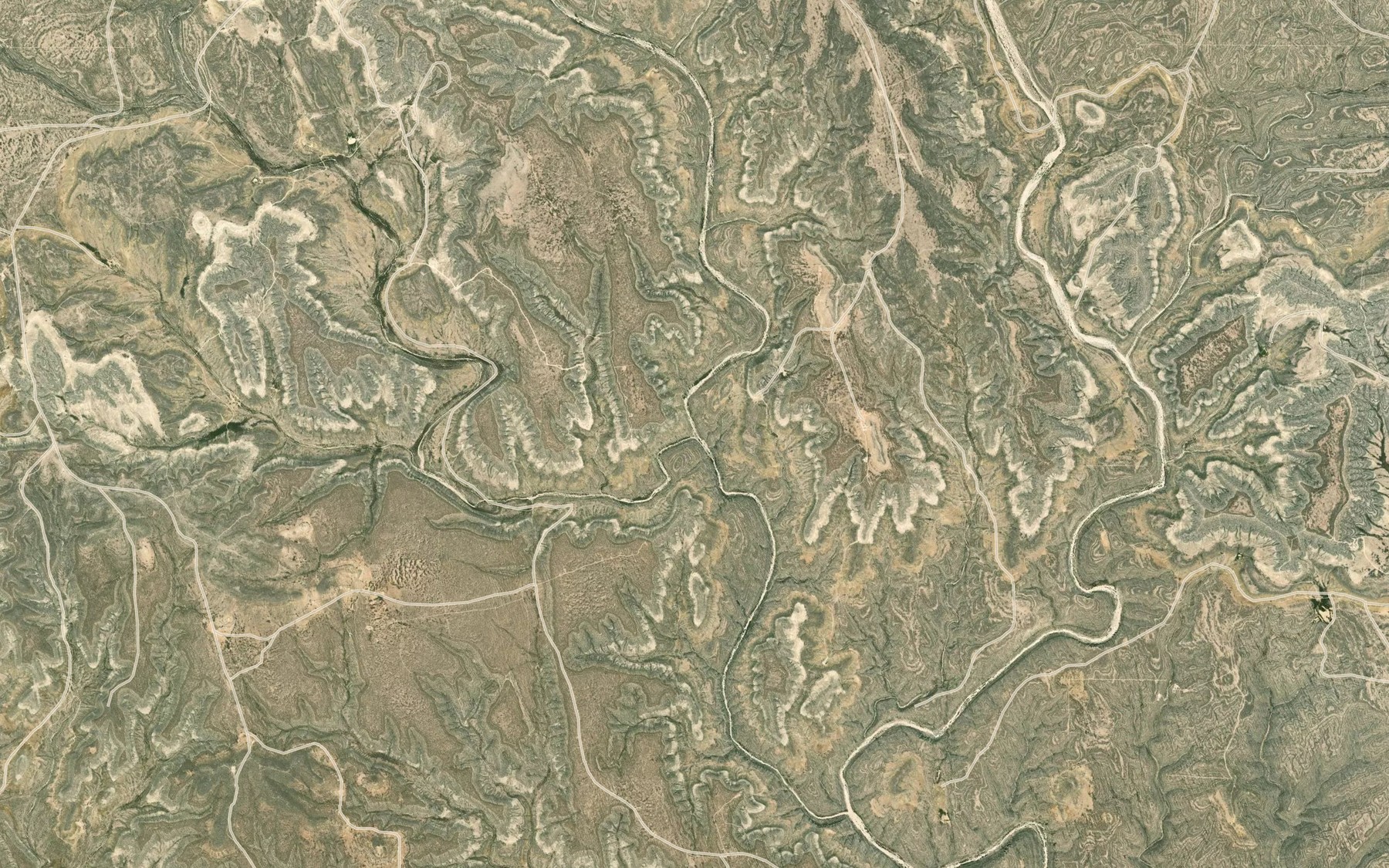 Satellite map of the Candilla Creek