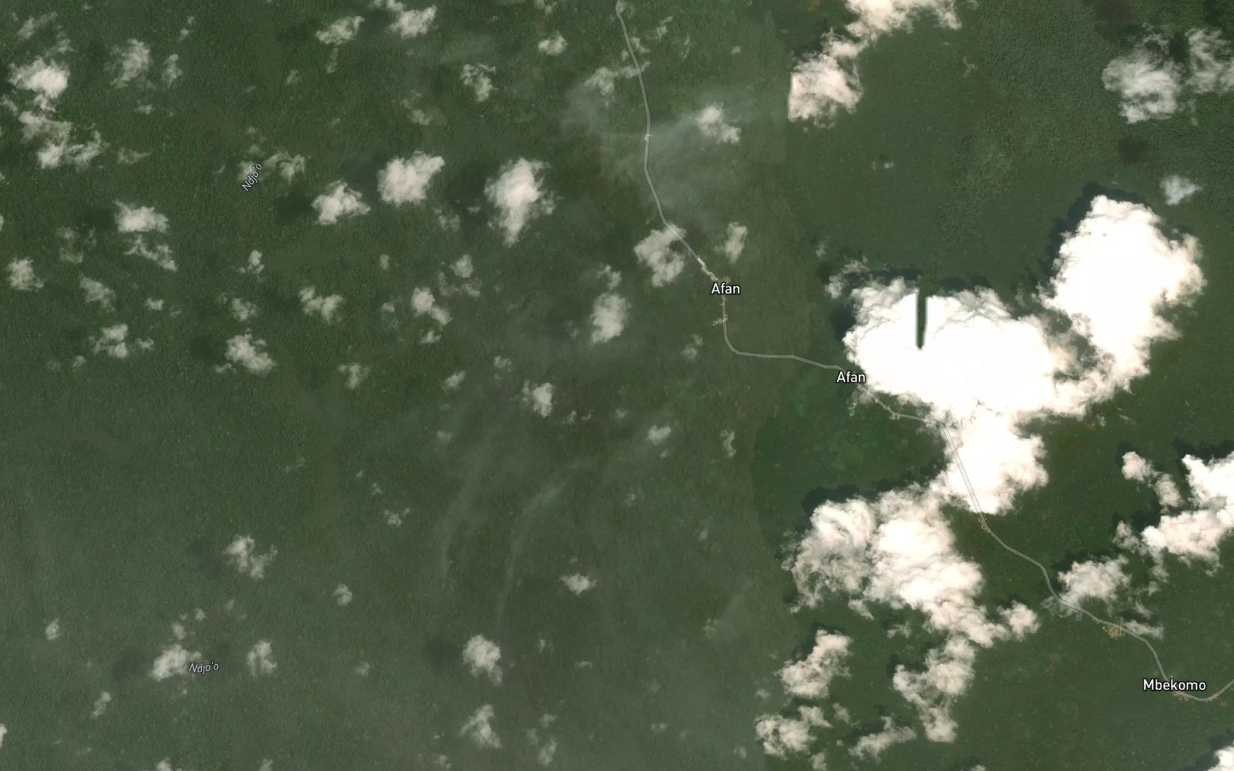 Satellite map of the Medov