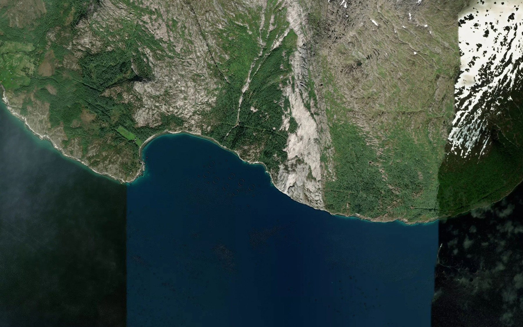 Satellite map of the Innsvika