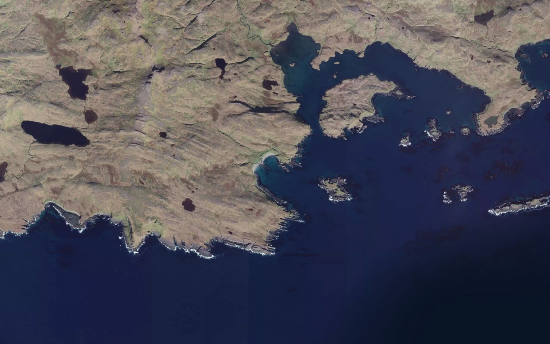Satellite map of the Kuchugiilux