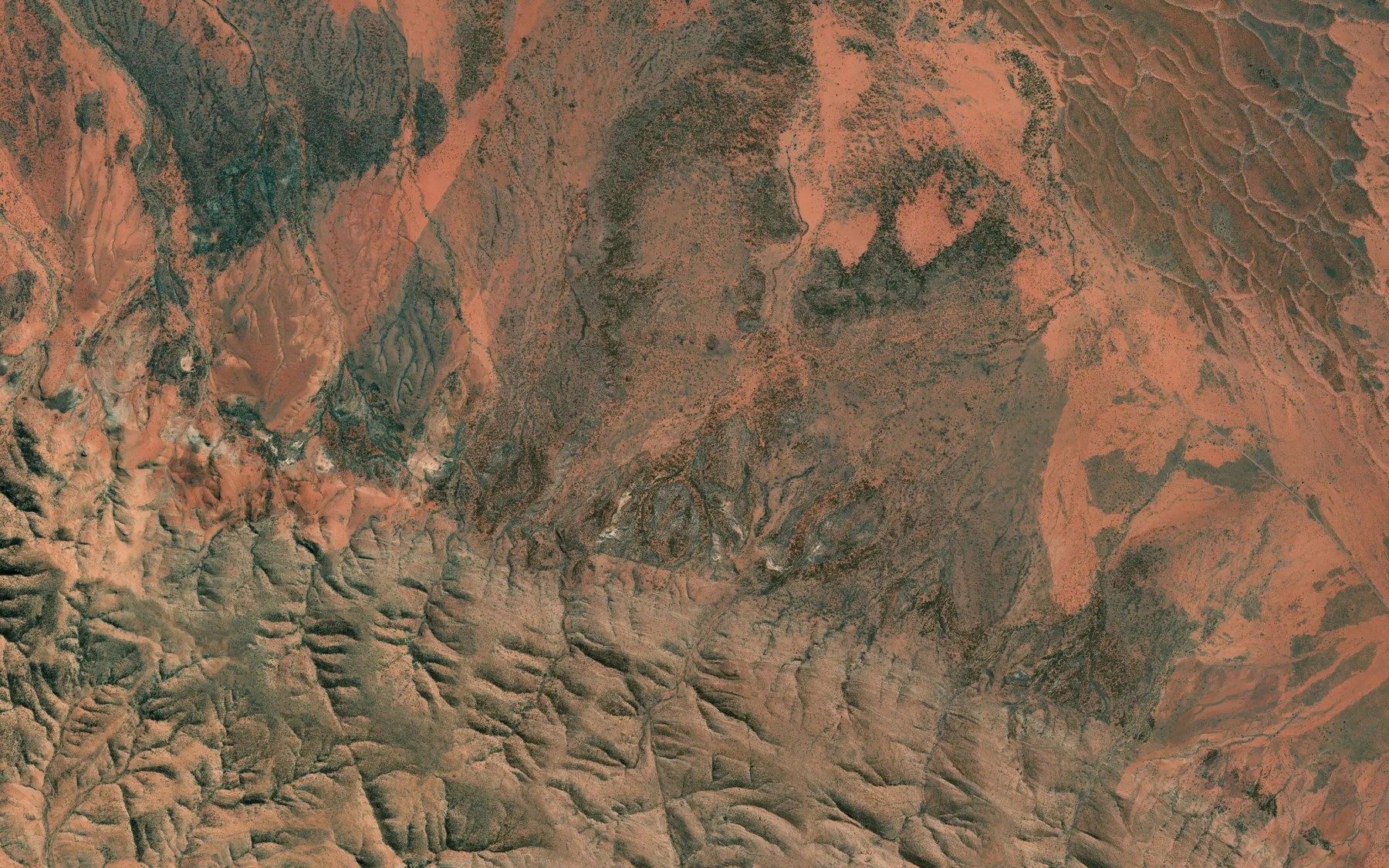 Satellite map of the Gravenor Spring