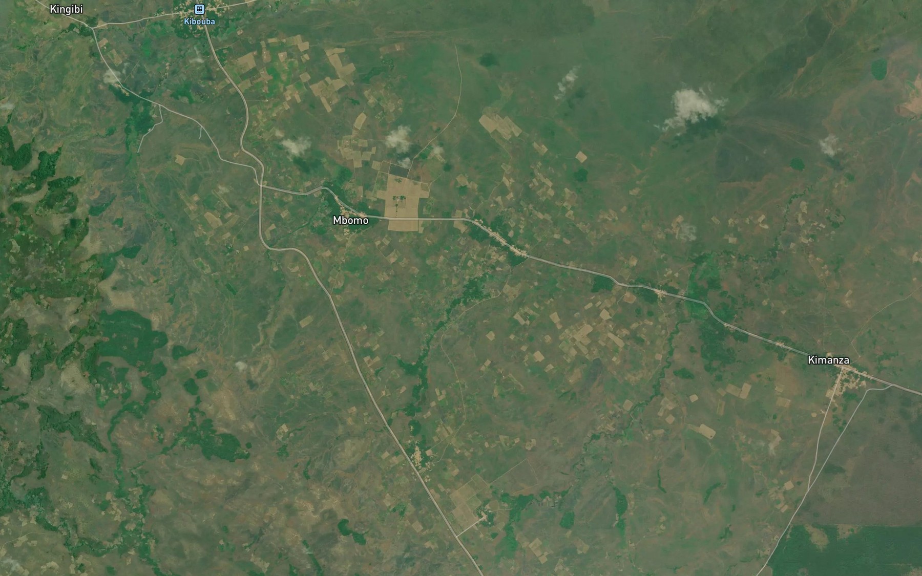 Satellite map of the Mabzoudi