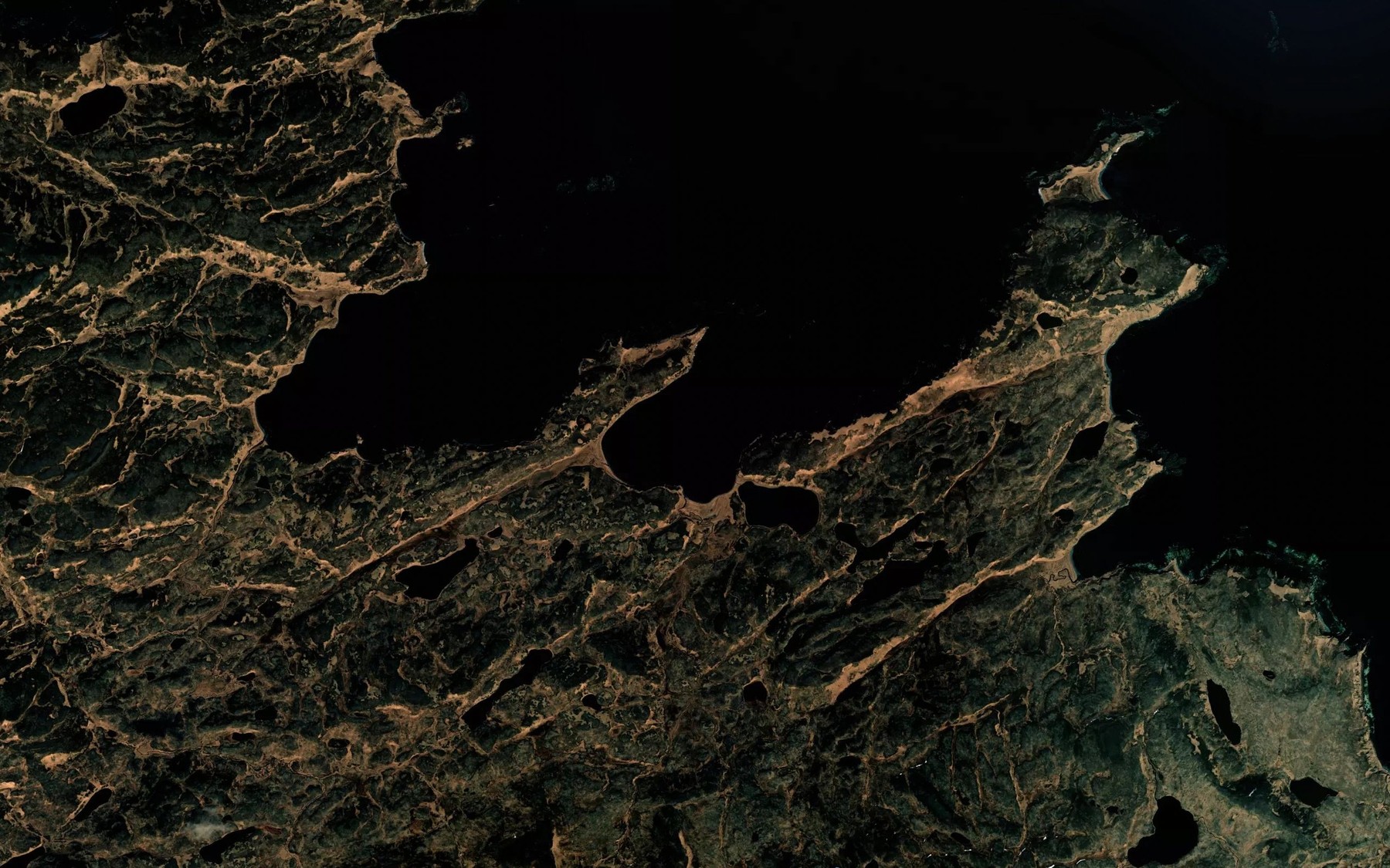 Satellite map of the Tanagayux
