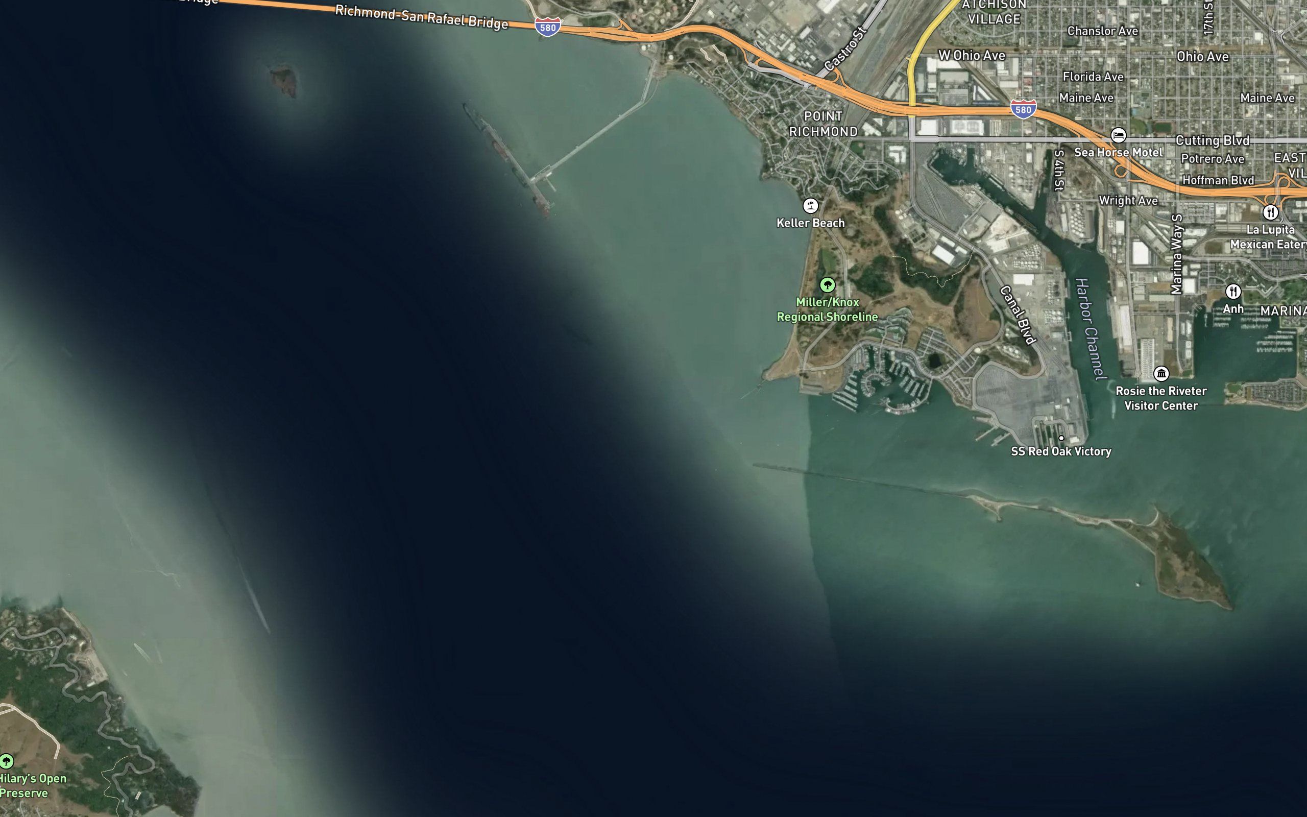 Richmond Harbor Entrance Channel