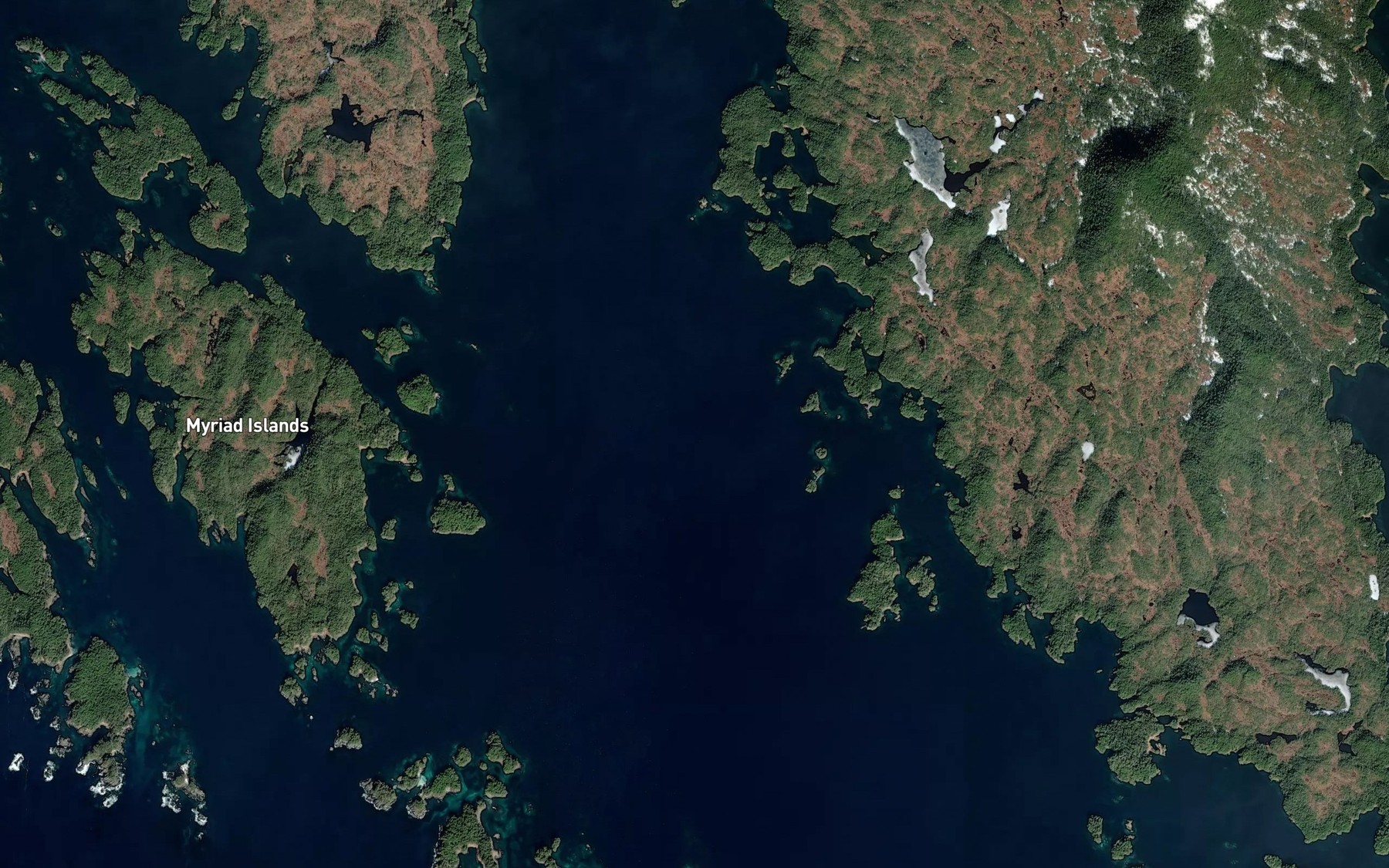 Satellite map of the Ogden Passage