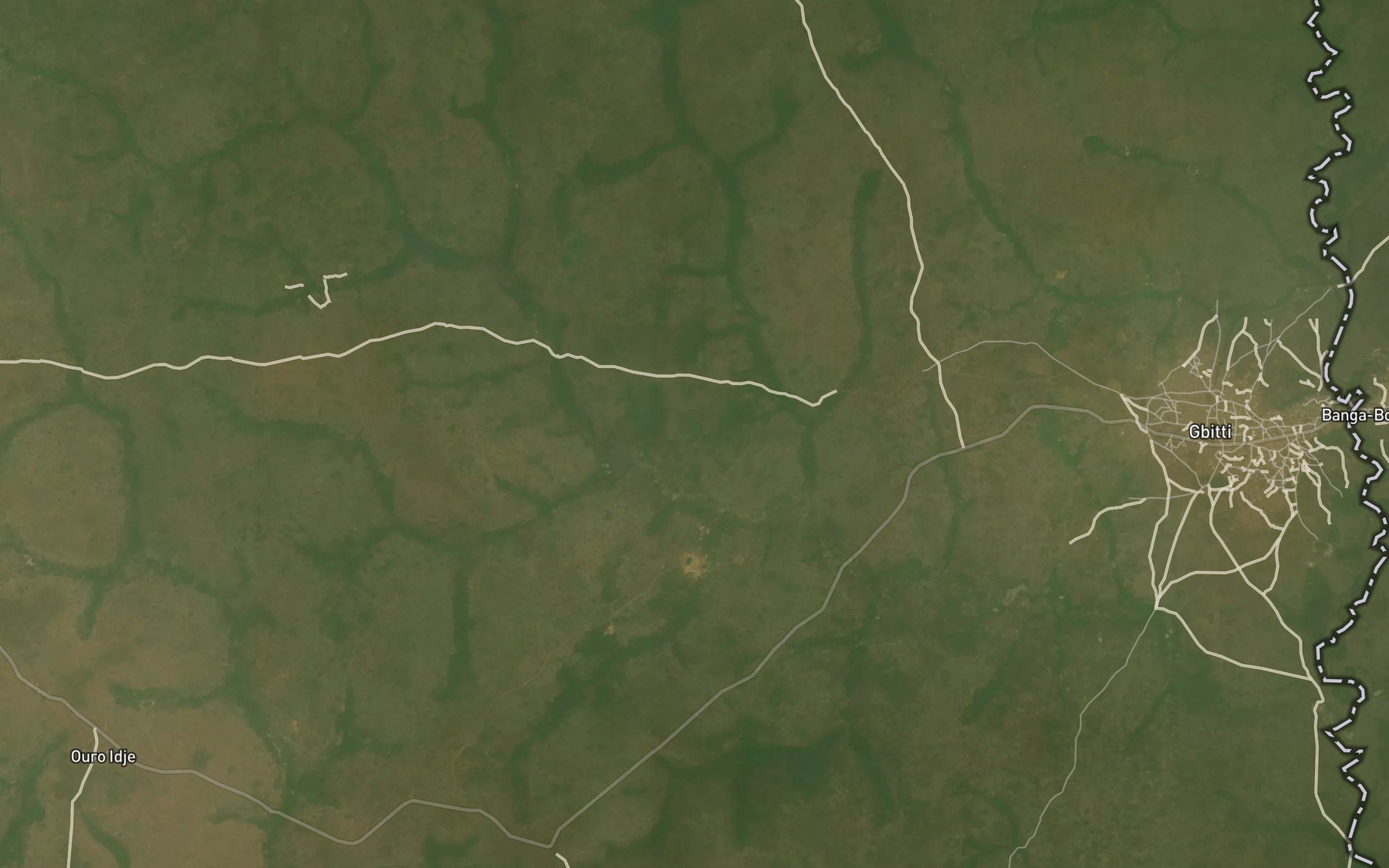 Satellite map of the Ngoundoulforo