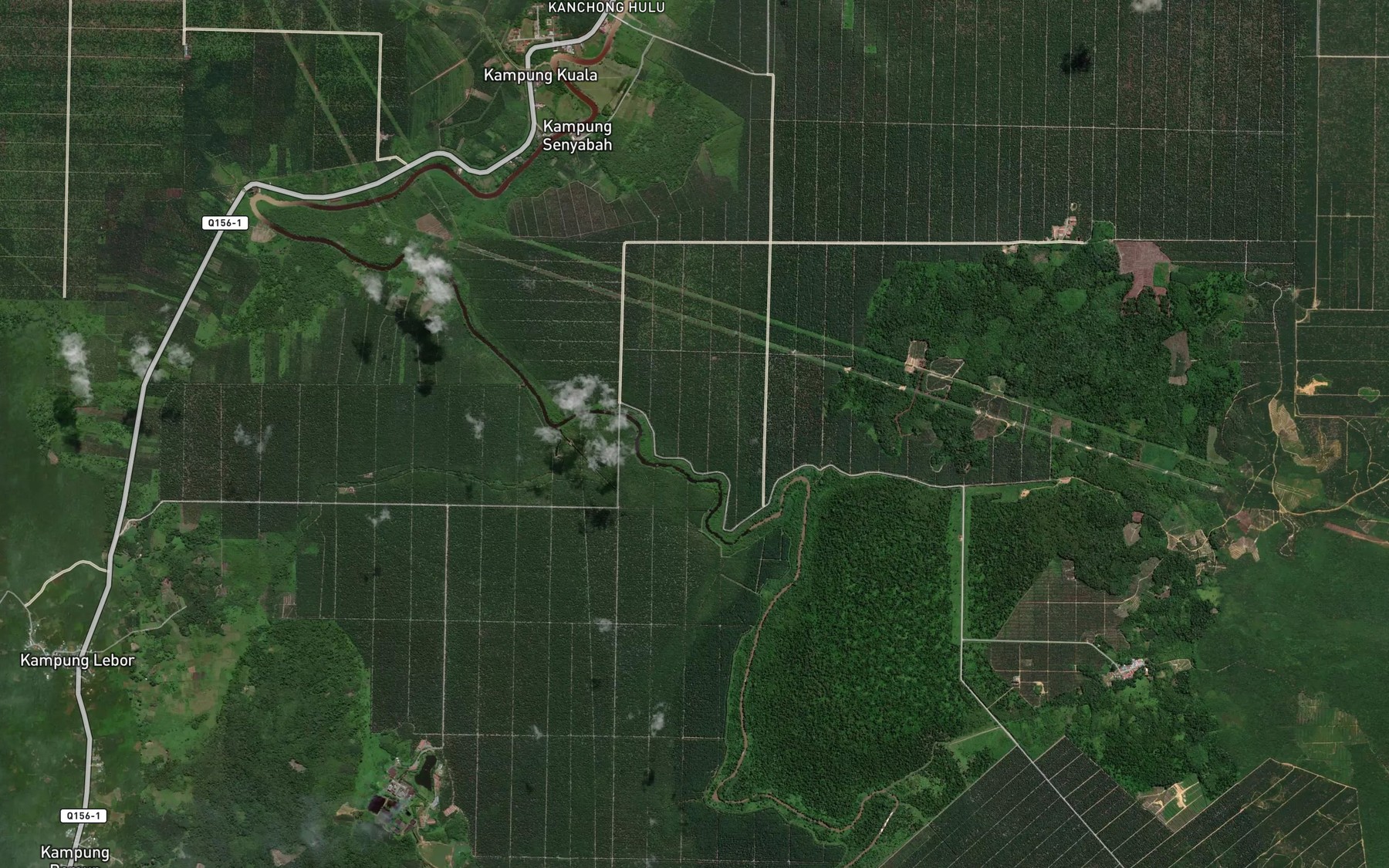 Satellite map of the Tanjong Meringgang
