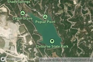 Cleburne State Park Lake