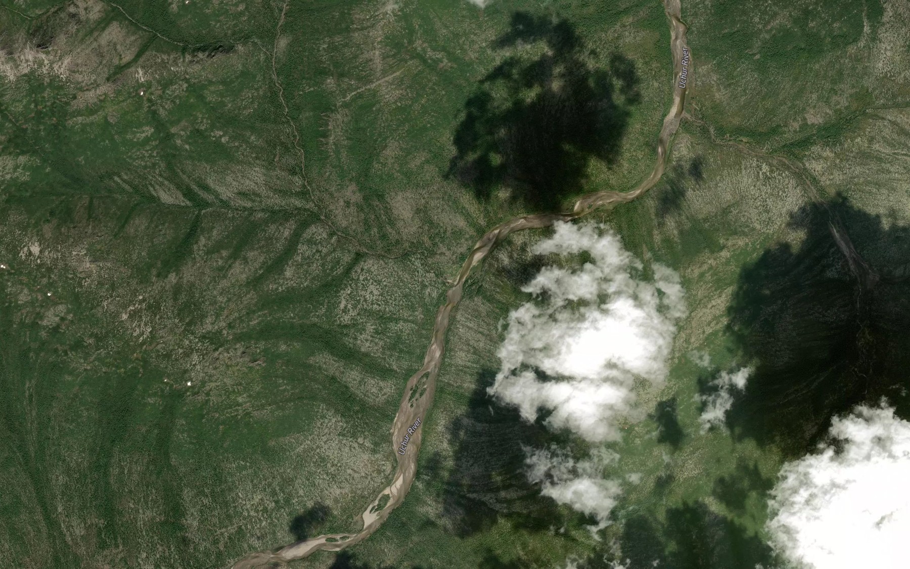 Satellite map of the Vetkhiy
