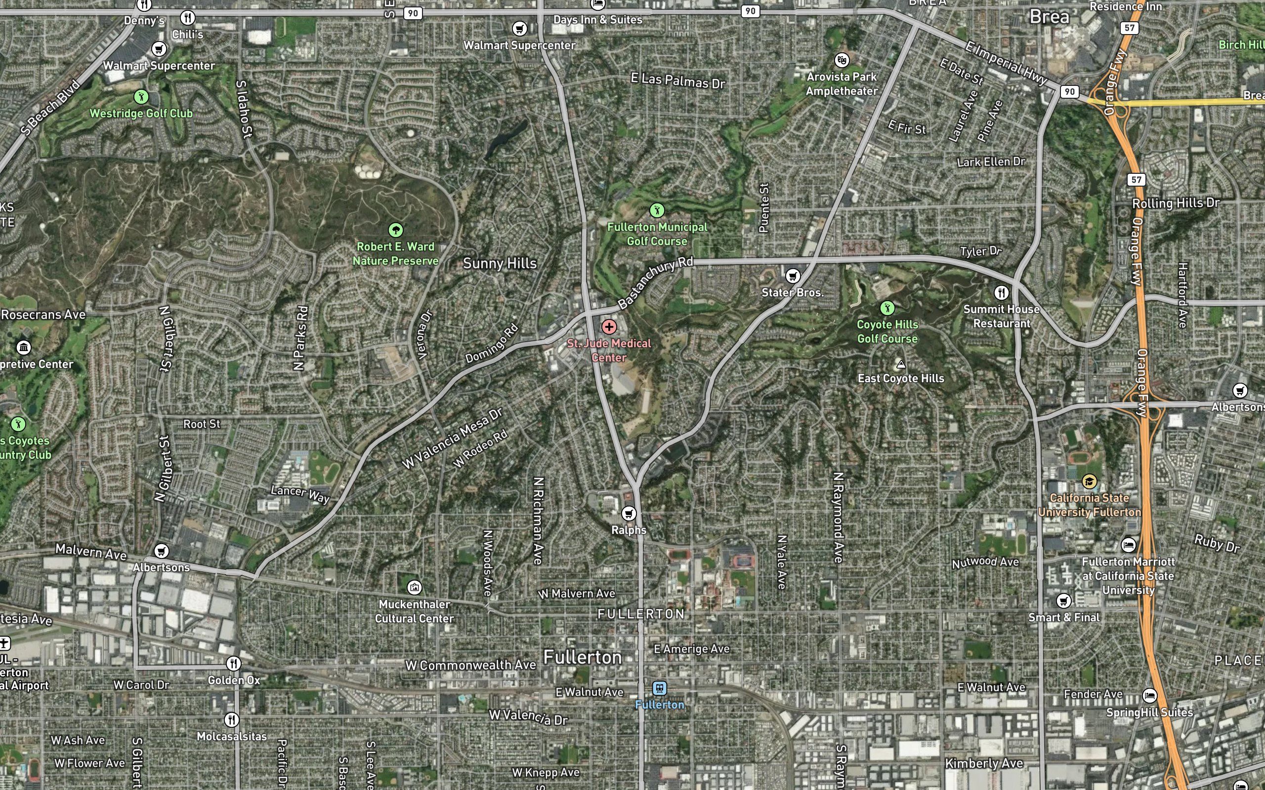 Brea Reservoir
