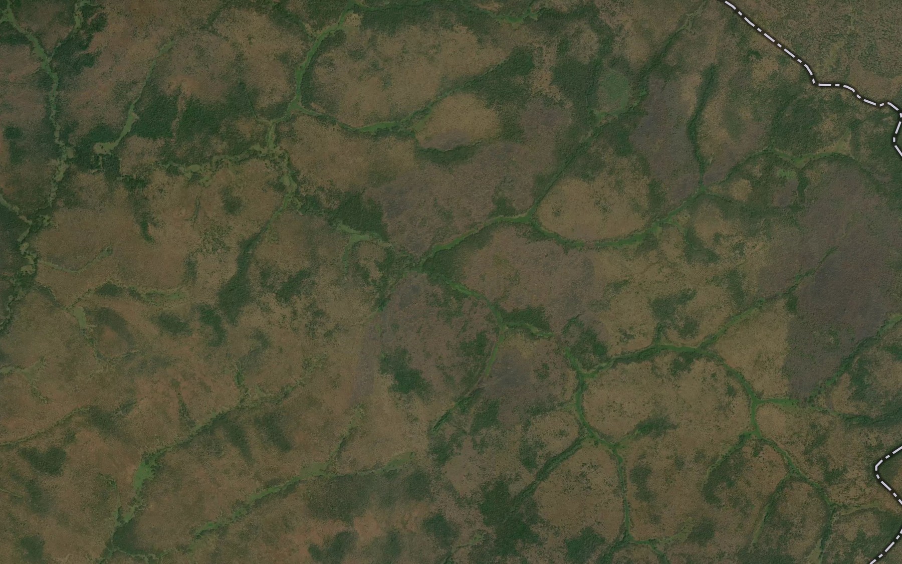 Satellite map of the Kaswa