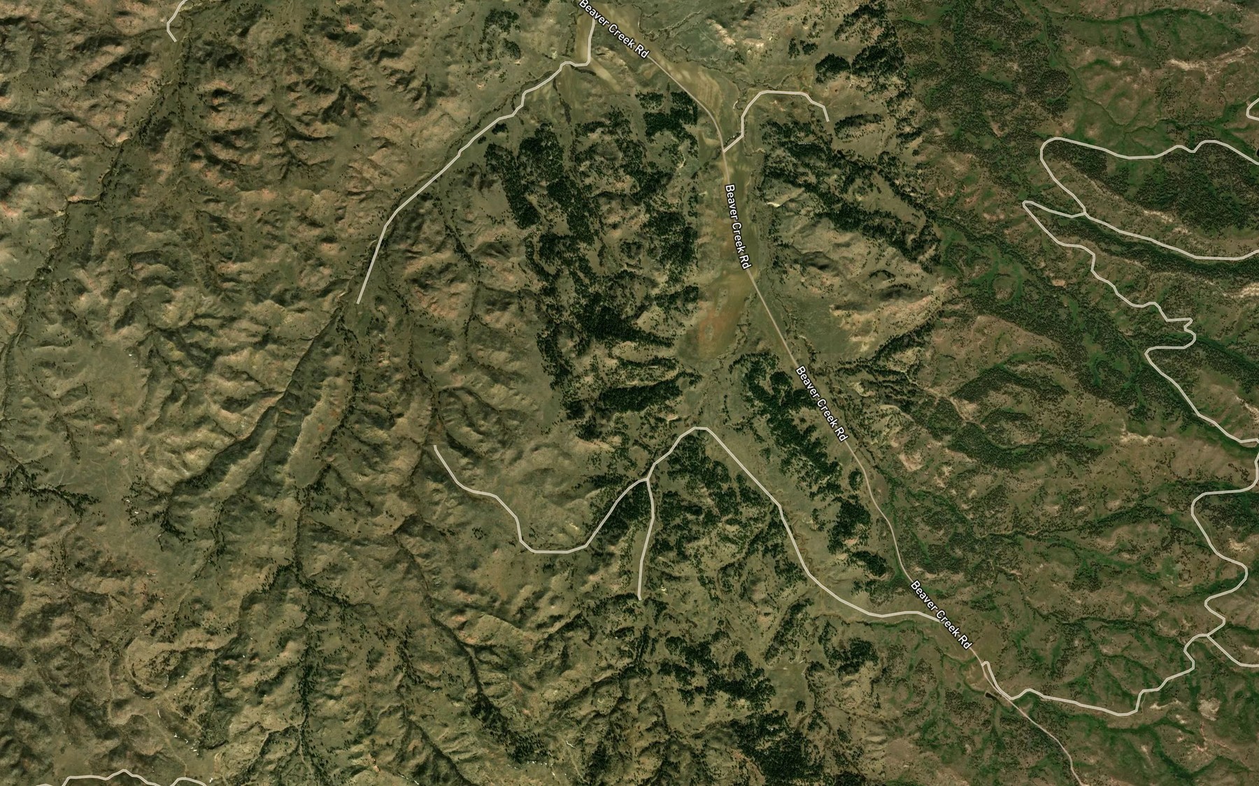 Satellite map of the 02S46E10DBDA01 Spring