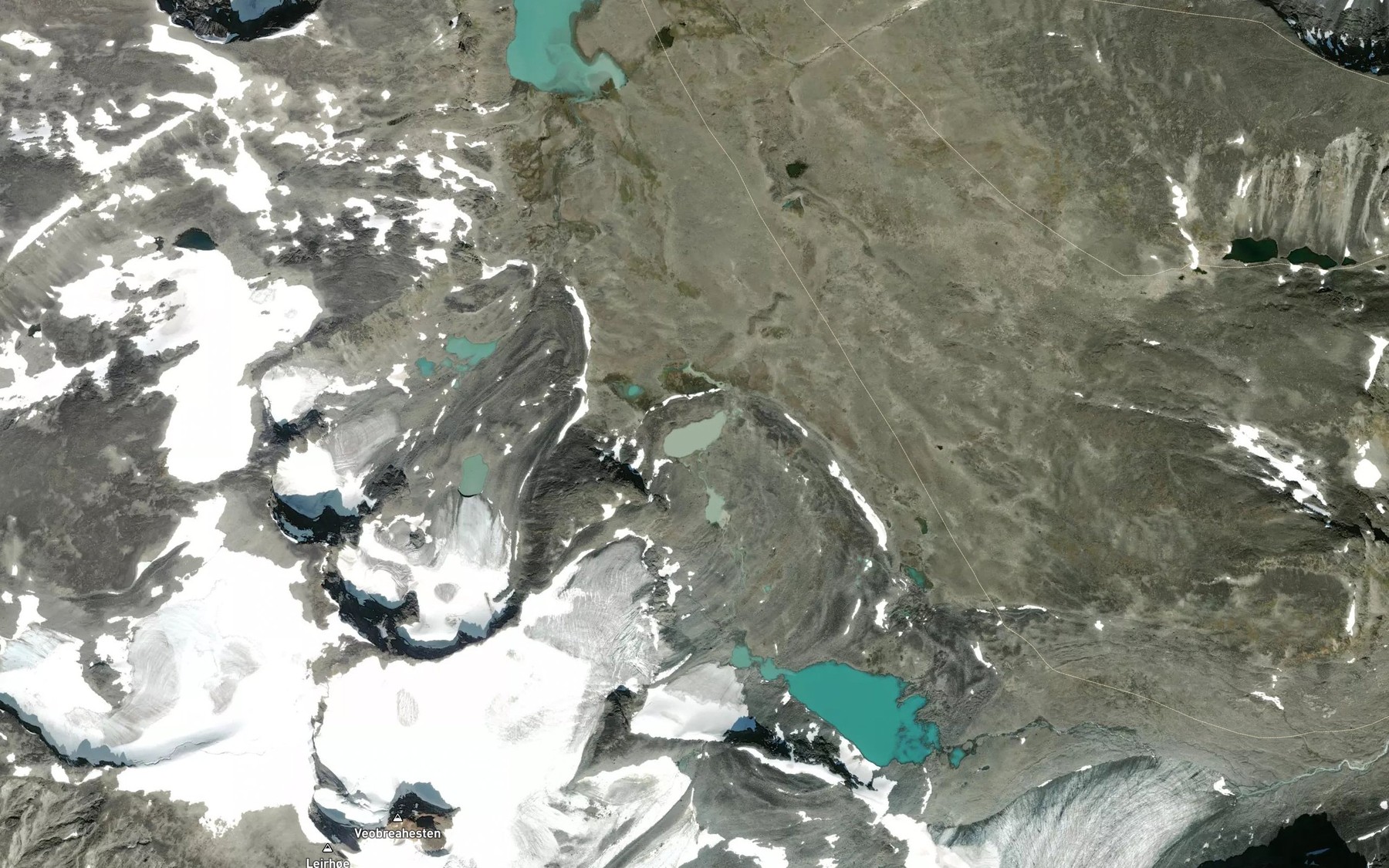 Satellite map of the Skauttjorni