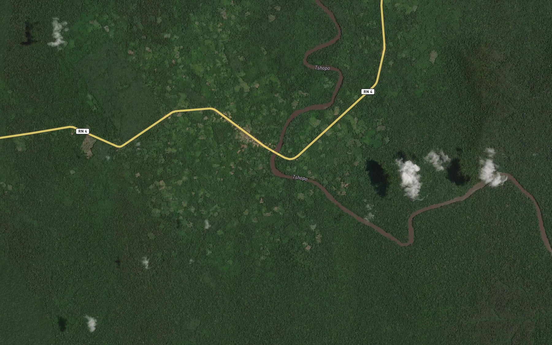 Satellite map of the Minalane