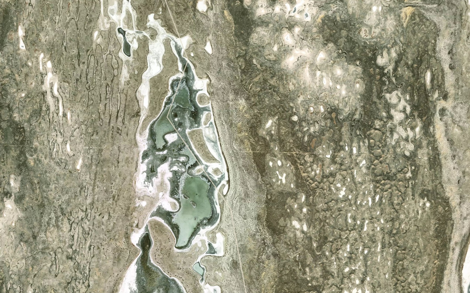 Satellite map of the Biiktau Zaliv