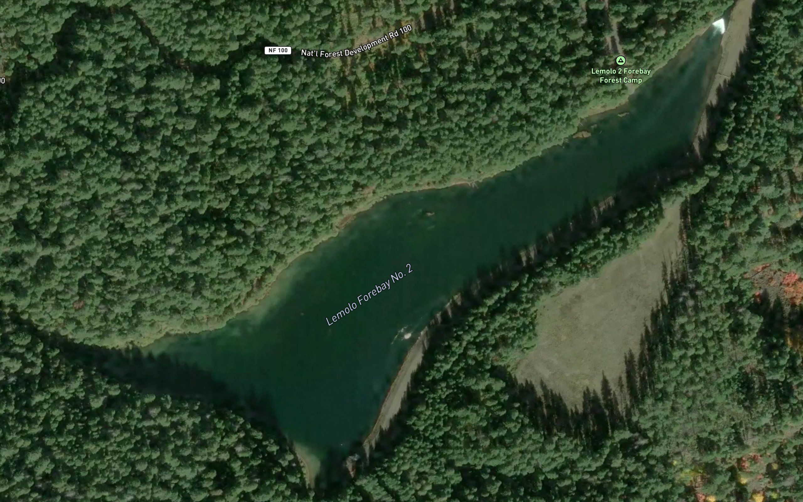 Lemolo Number 2 Forebay