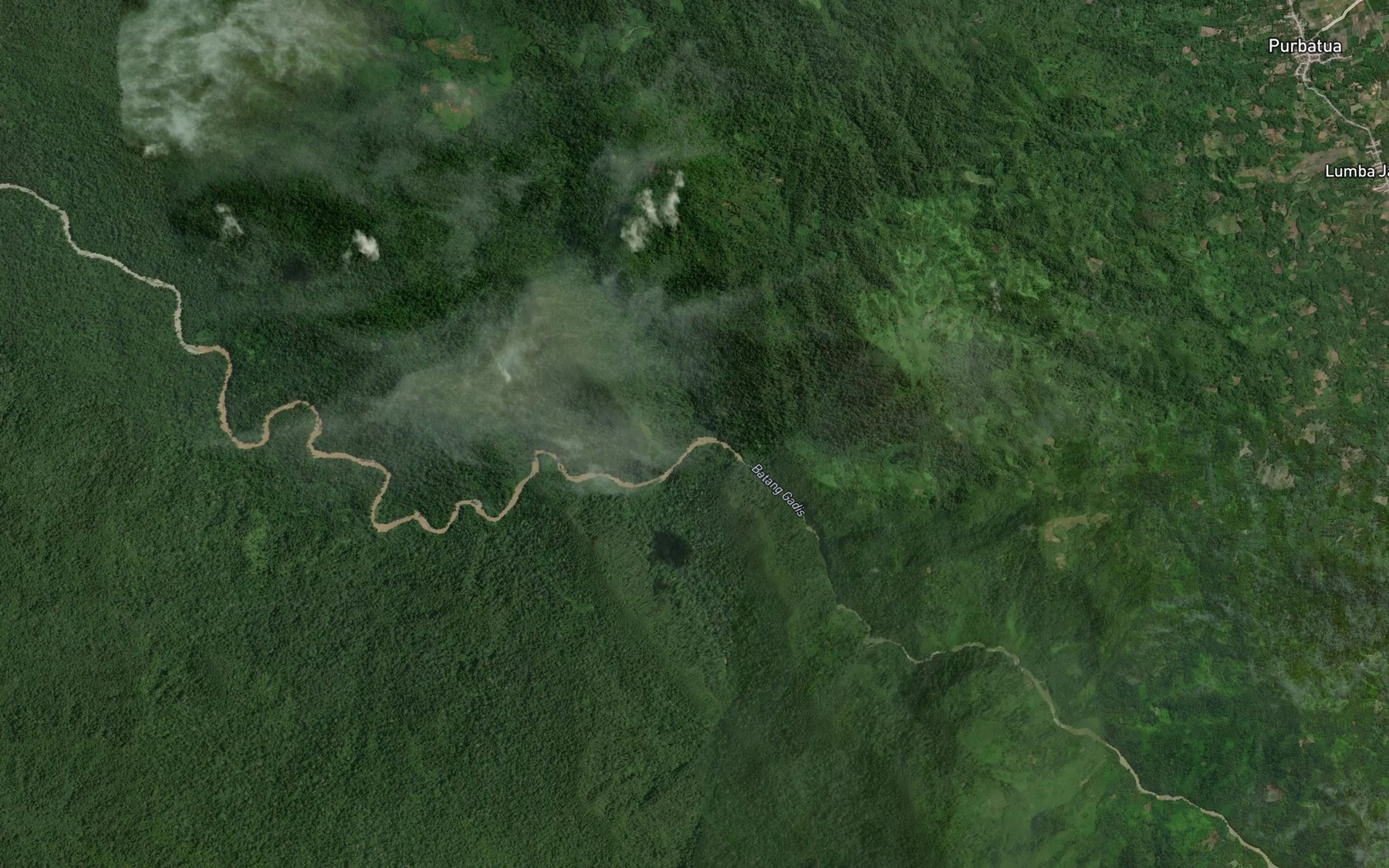 Satellite map of the Air Pawan