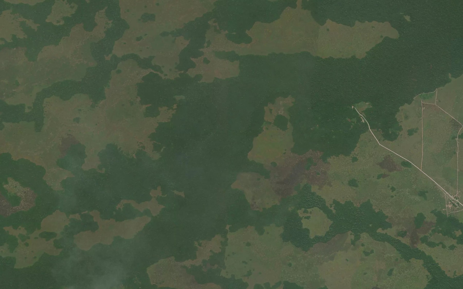 Satellite map of the Ikoukou