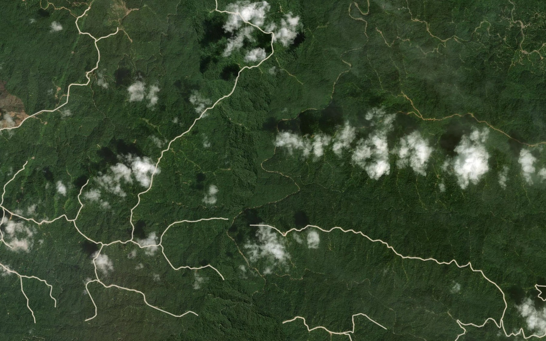 Satellite map of the Sungai Jengkanan
