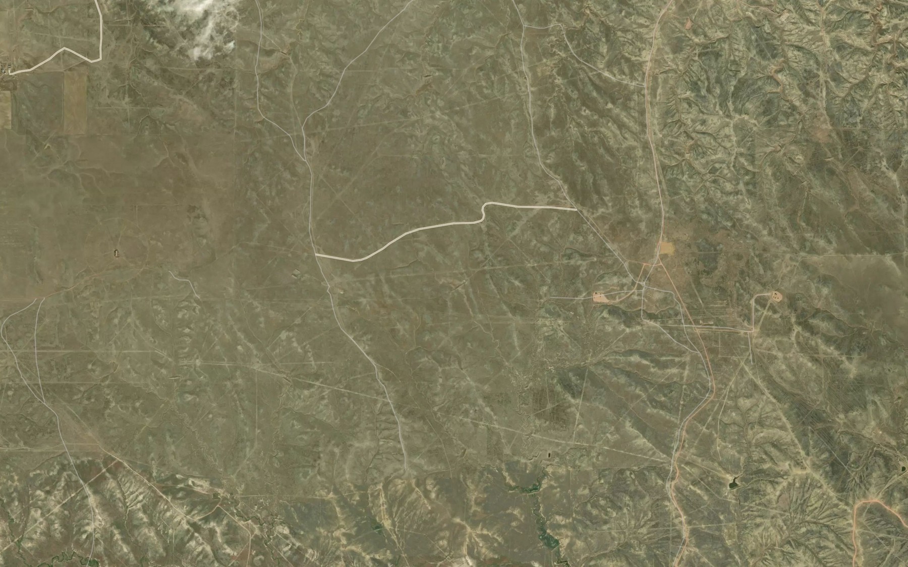 Satellite map of the Chicago Reservoir