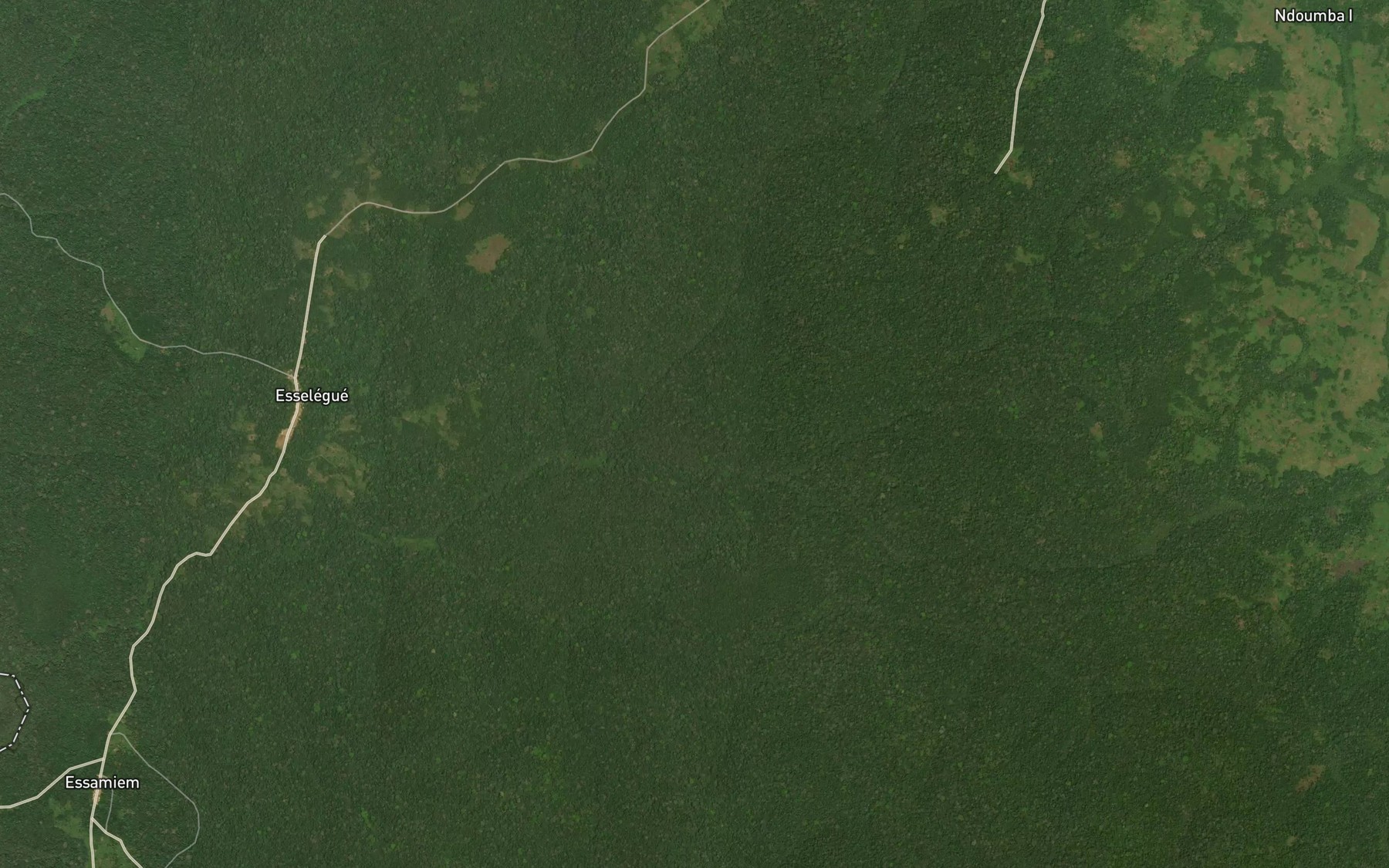 Satellite map of the Missandje