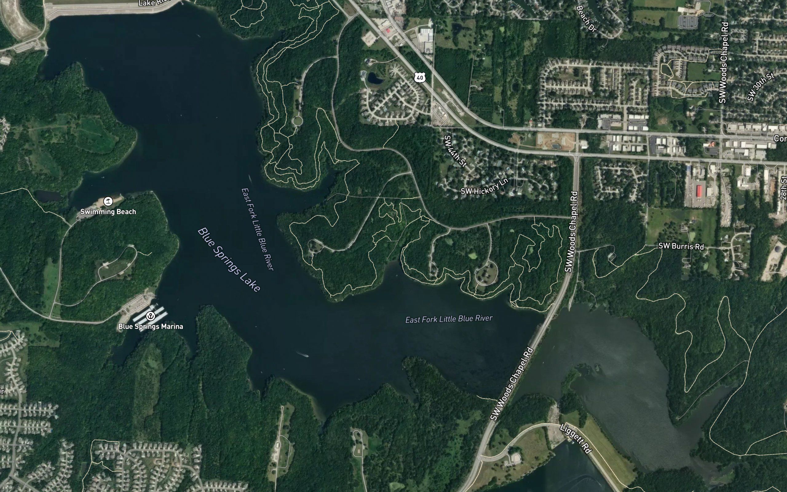 Blue Springs Lake