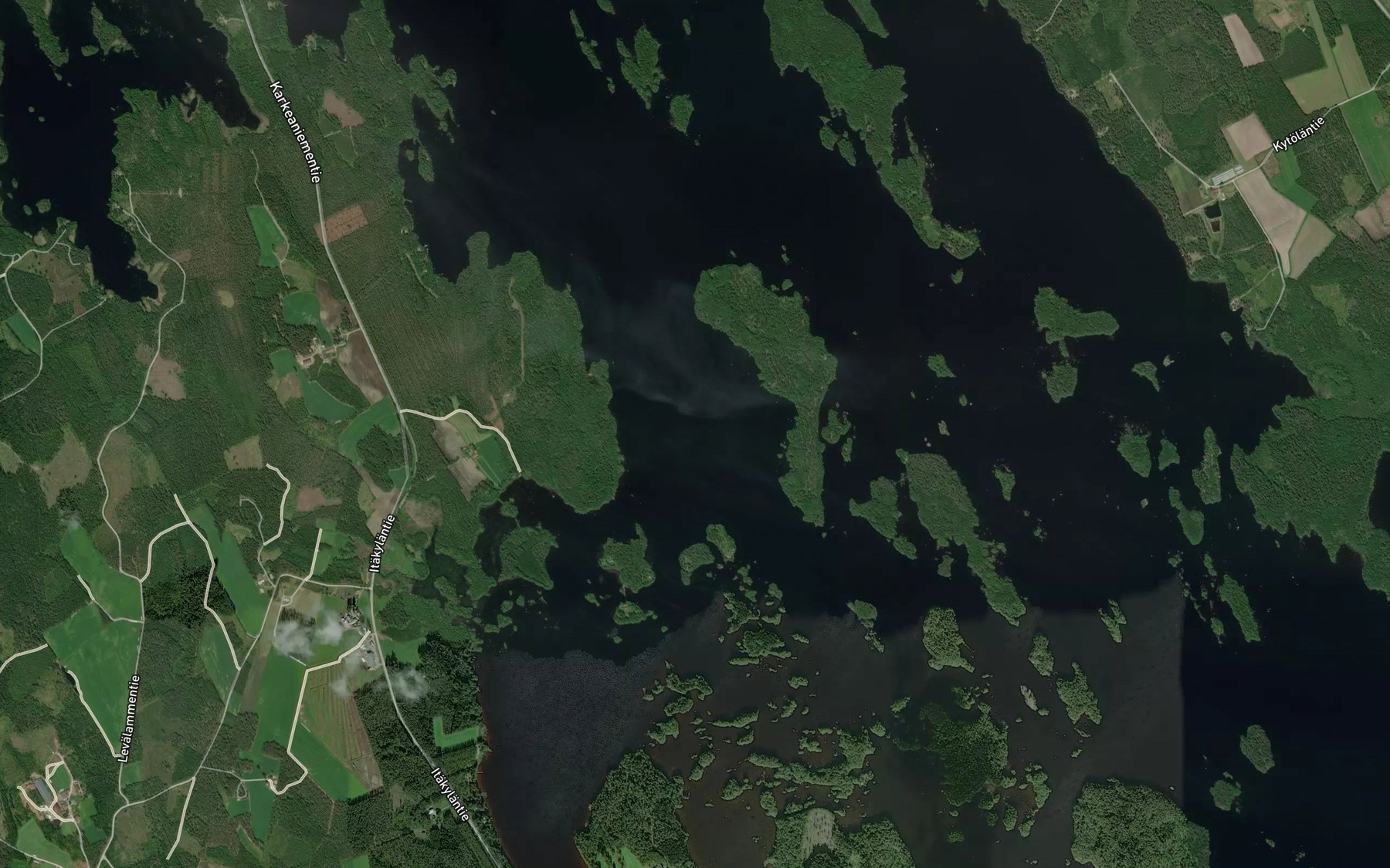 Satellite map of the Janisselka