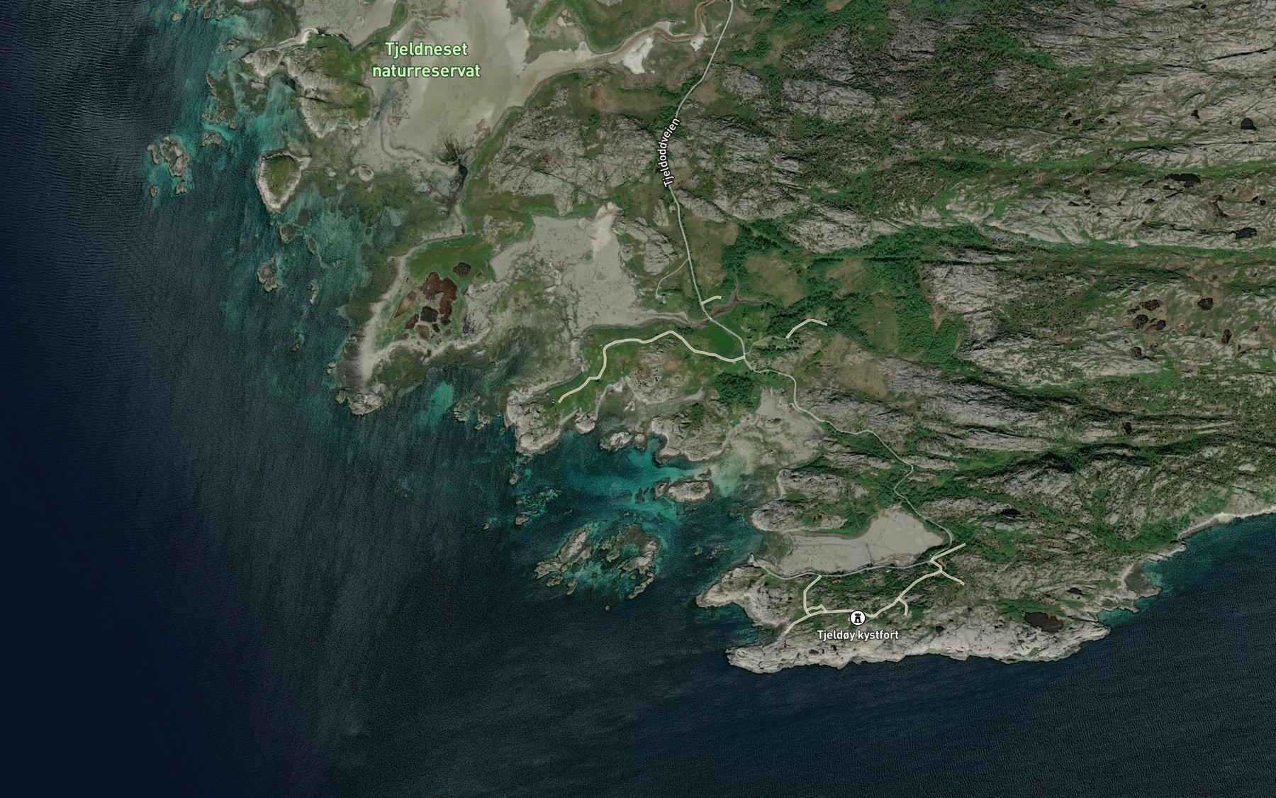 Satellite map of the Gunnarstoa