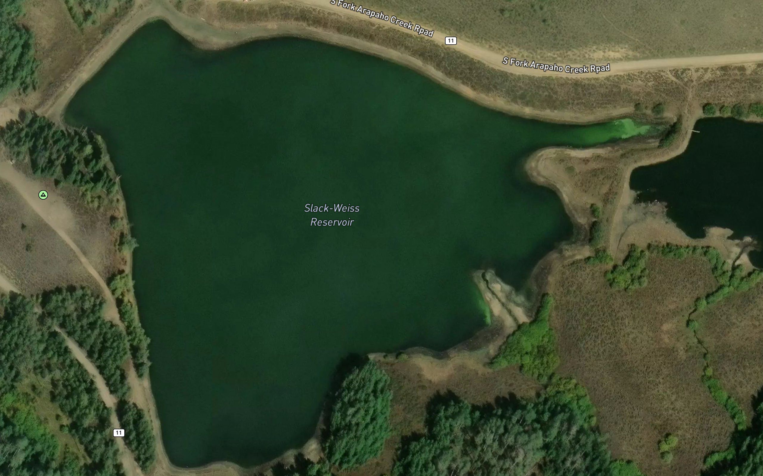 Slack-Weiss Reservoir