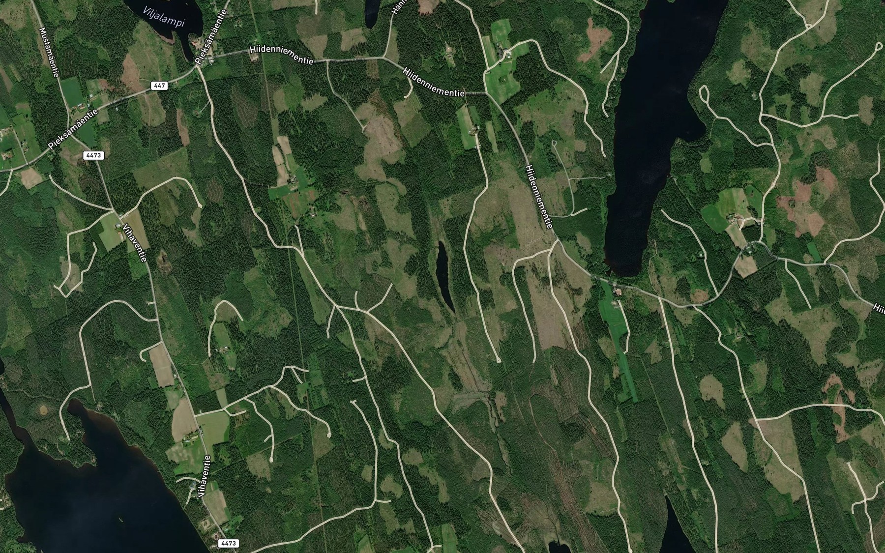 Satellite map of the Kultahuopa
