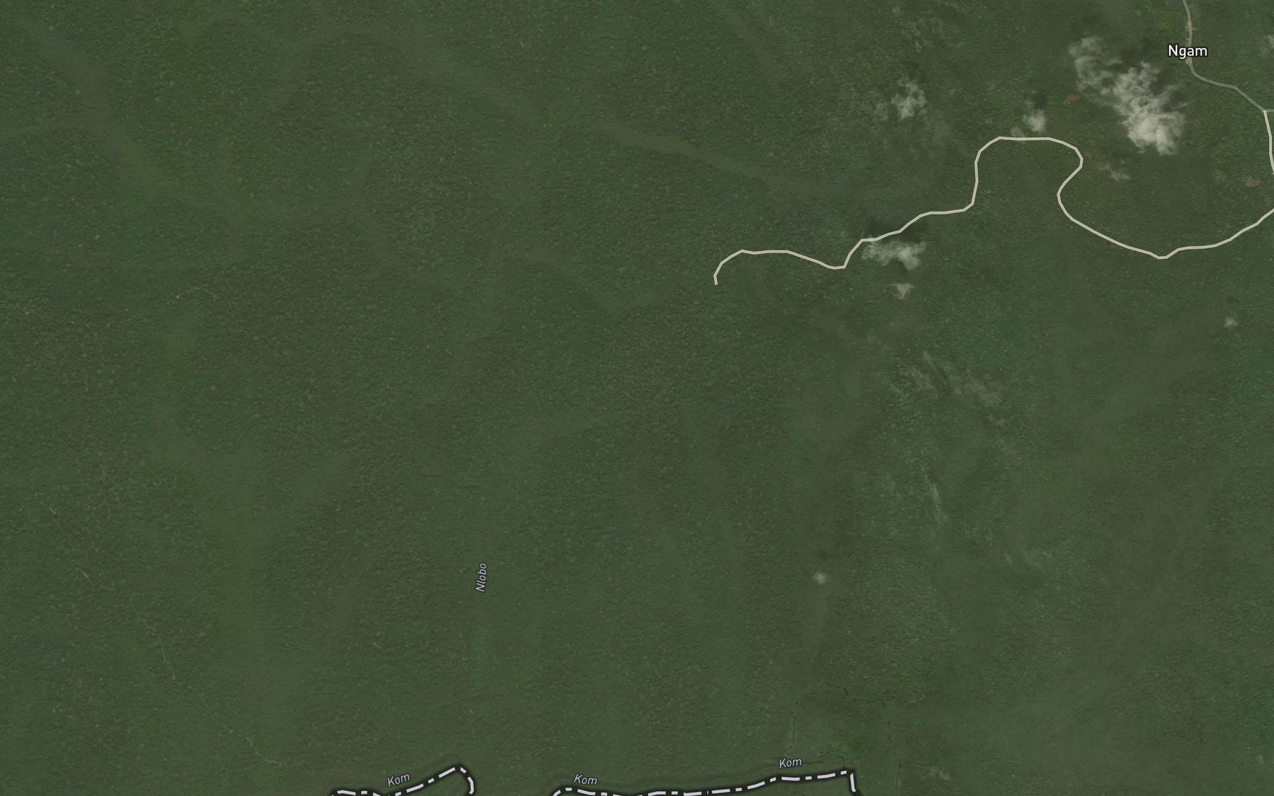 Satellite map of the Avoe