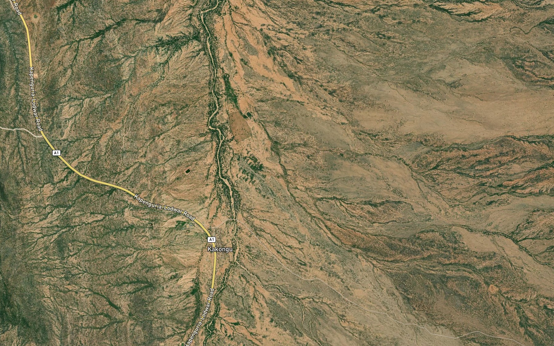 Satellite map of the Nasorr