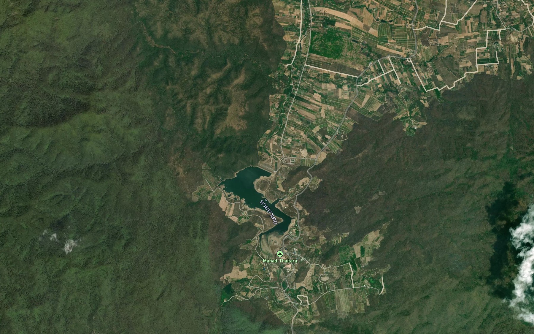 Satellite map of the Ang Kep Nam Tha Khoei