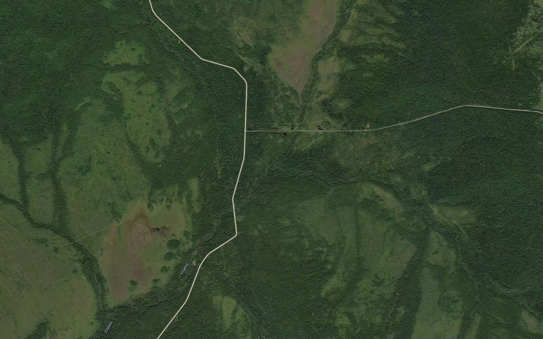 Satellite map of the Levaya Ilga