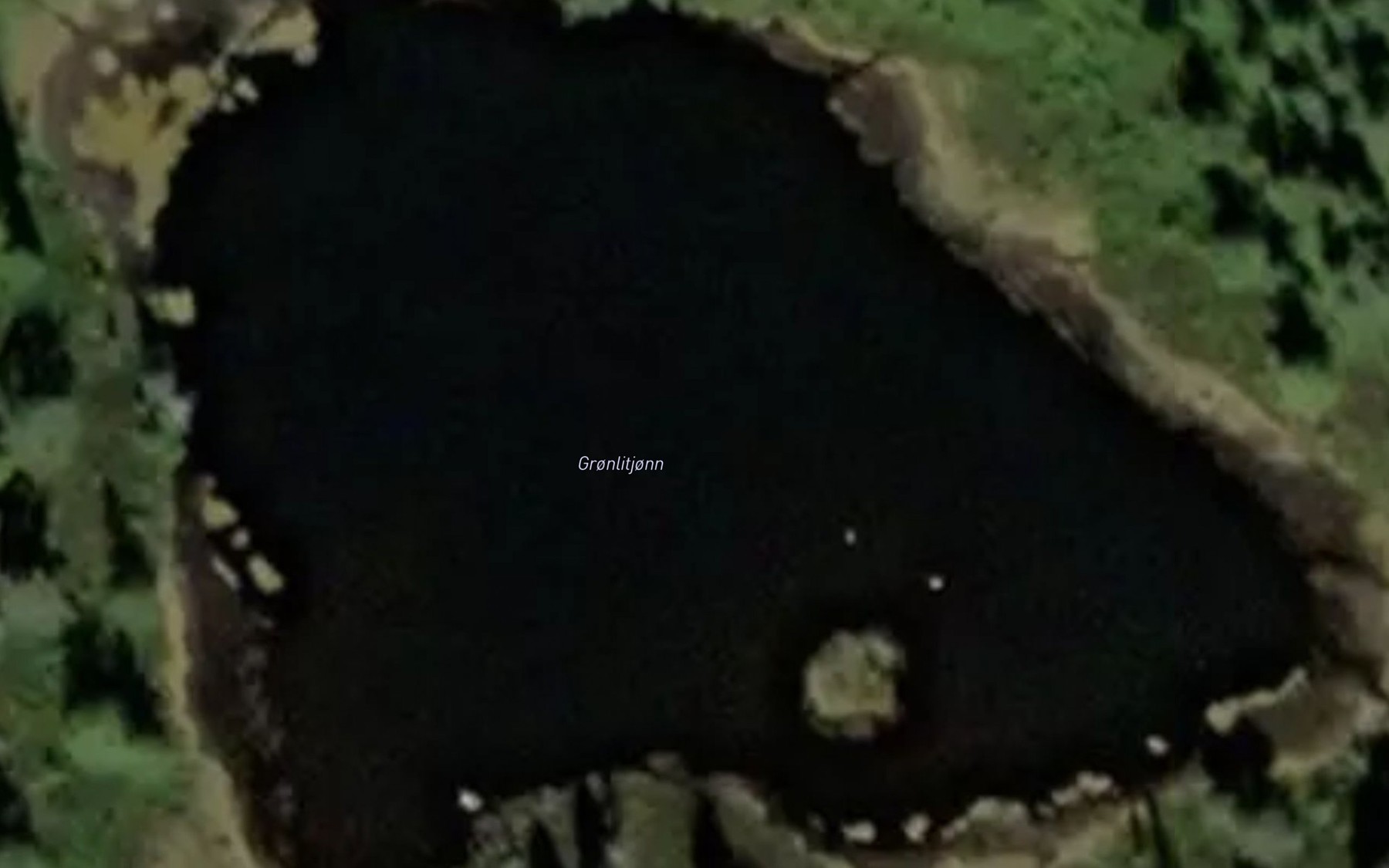 Satellite map of the Gronlitjorn
