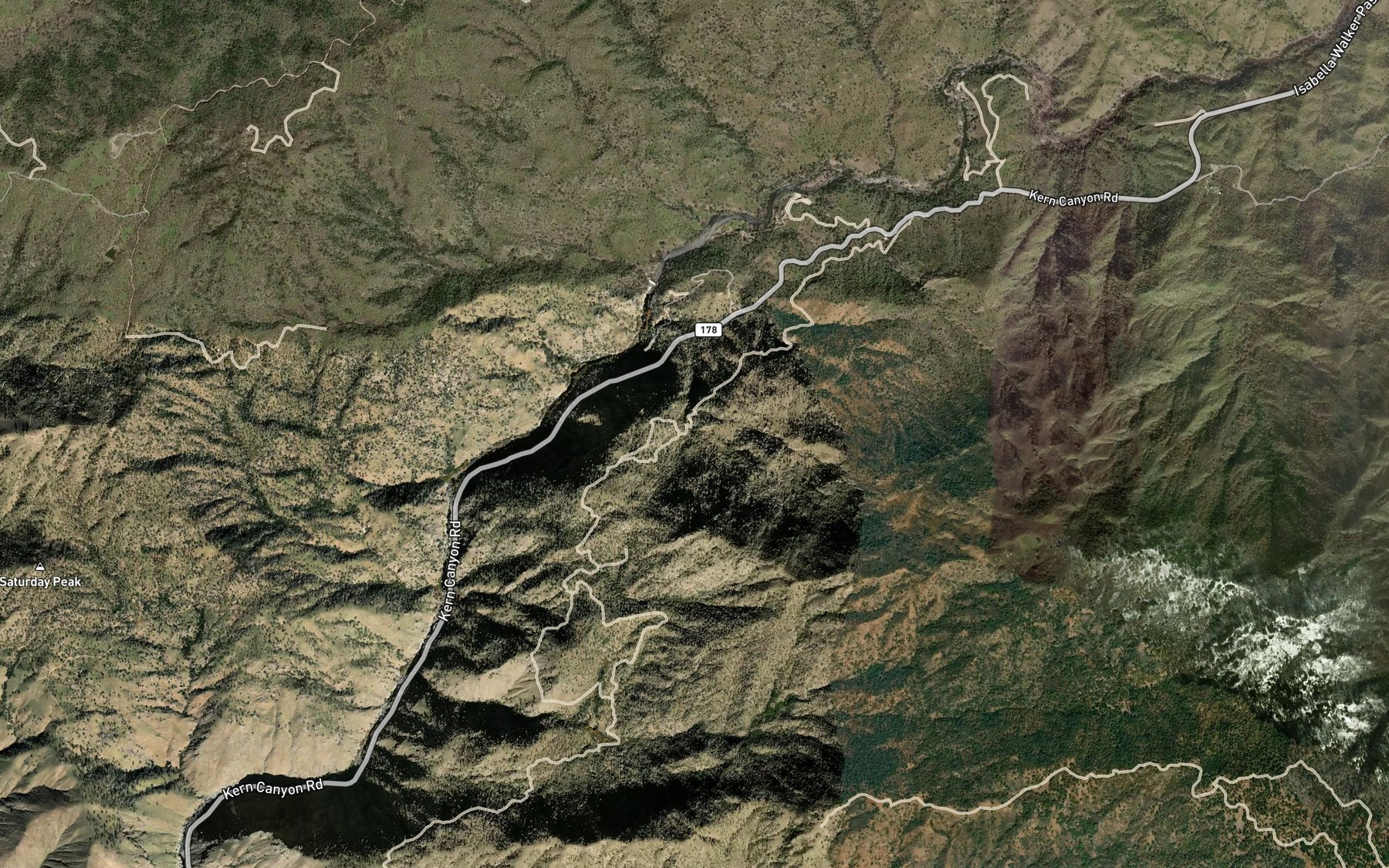 Satellite map of the Oscar Meyer Spring