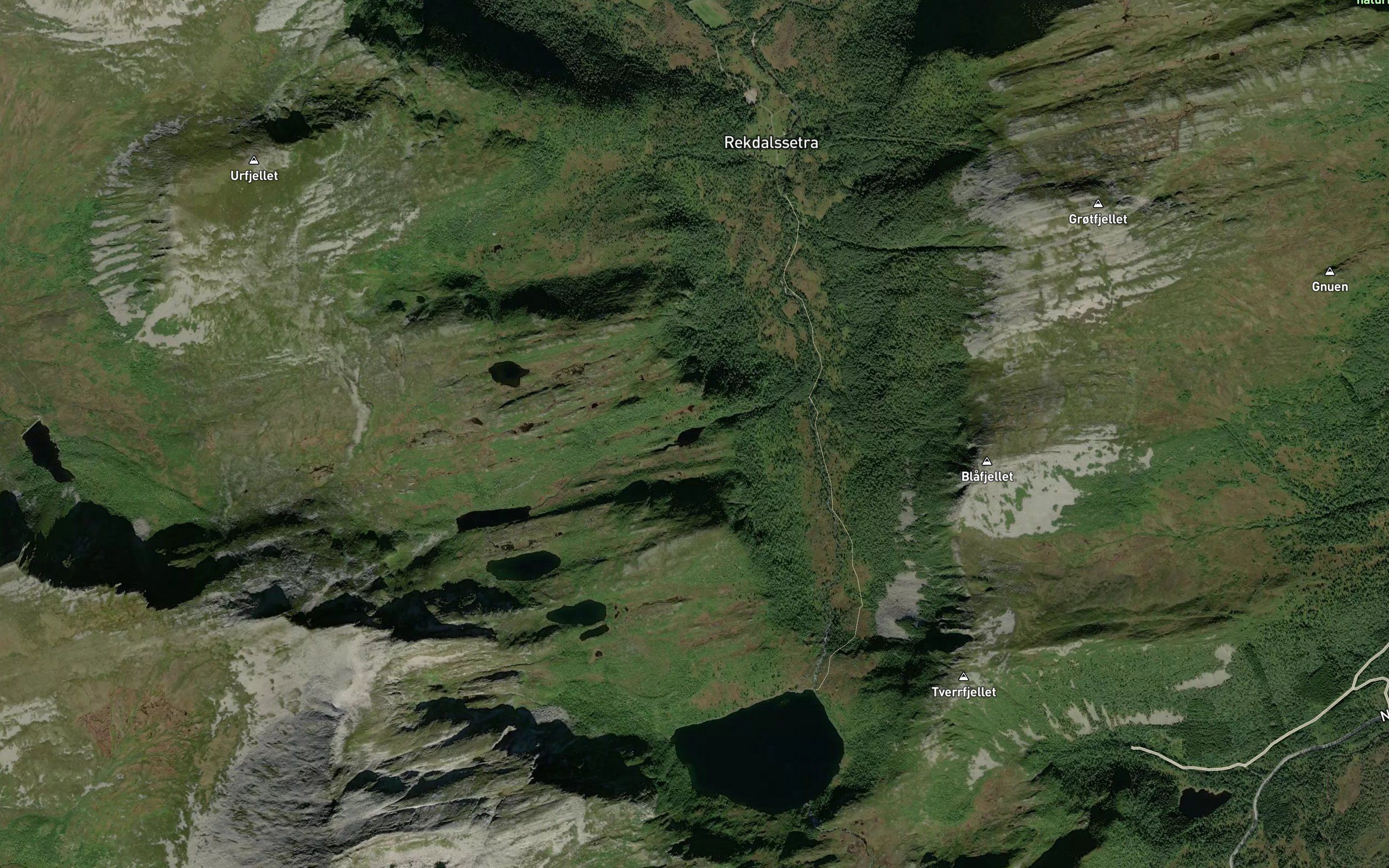 Nedste Langdalsvatnet