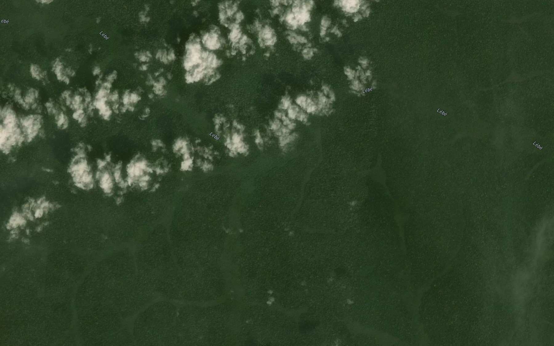 Satellite map of the Malakok