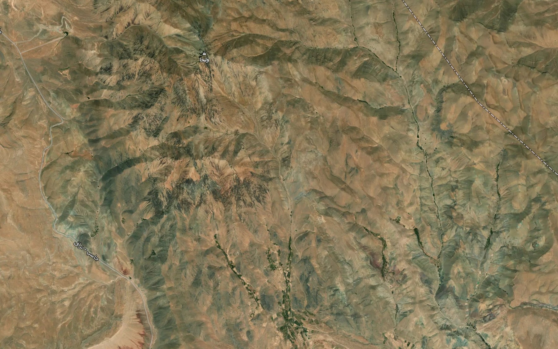 Satellite map of the Cheshmeh-ye Kharrureh