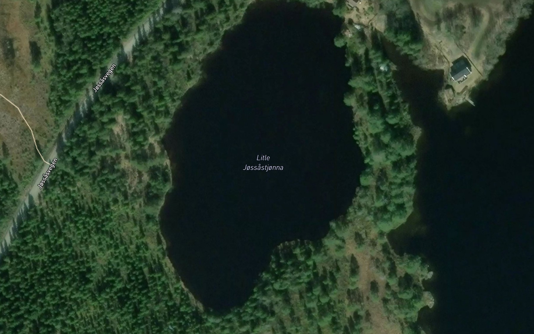 Satellite map of the Litle Jossastjonna