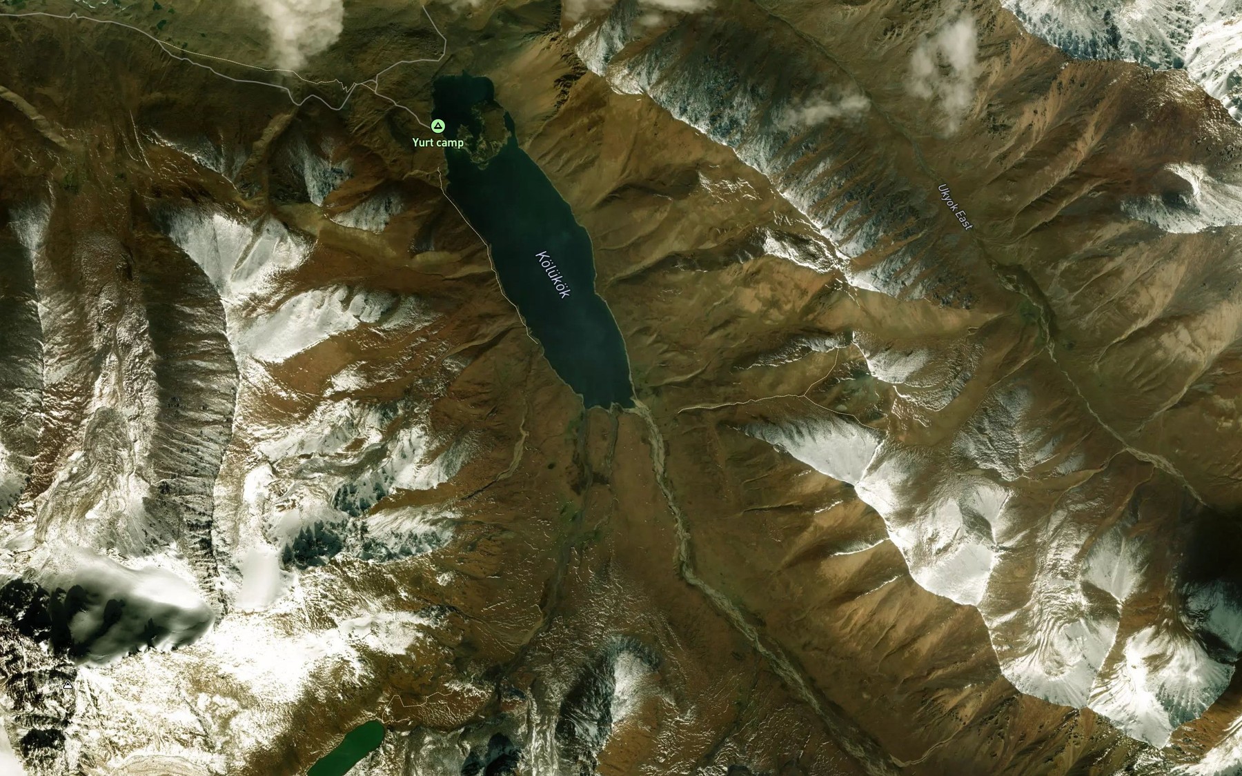 Satellite map of the Kel'ukek