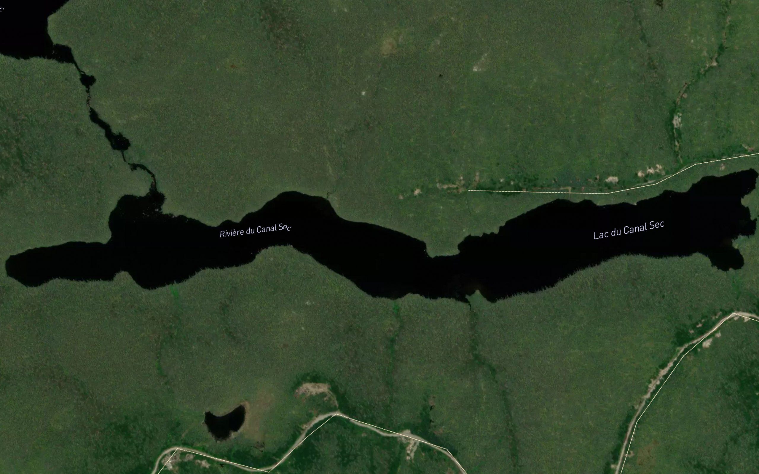 Lac du Canal Sec