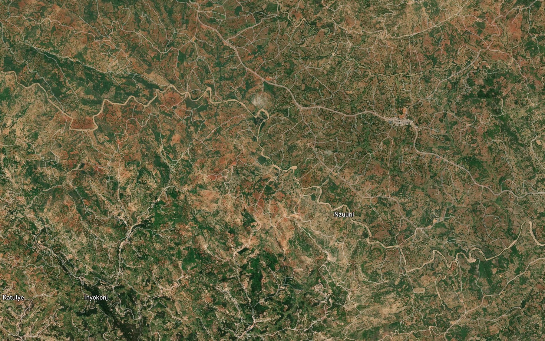 Satellite map of the Mutundu