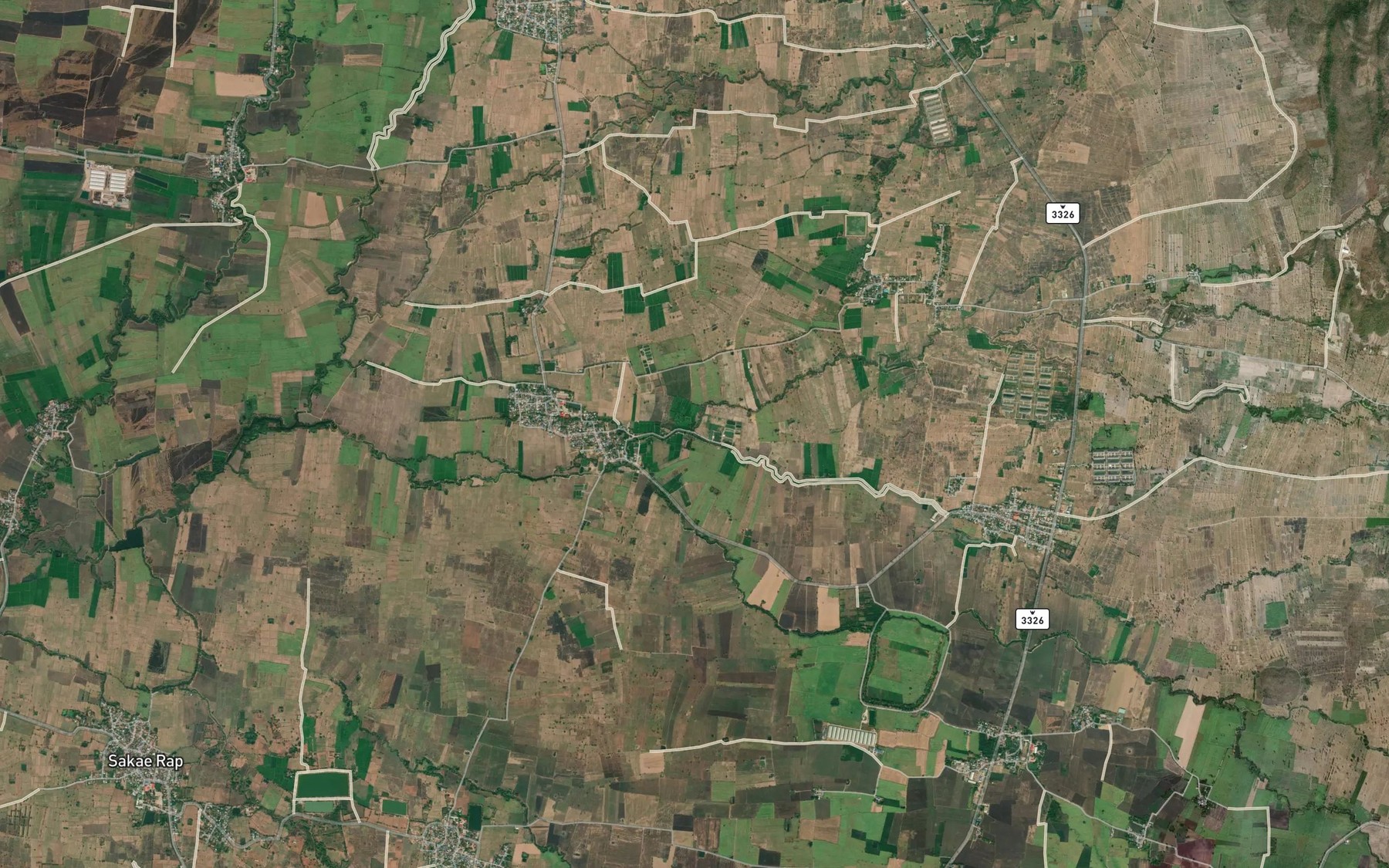 Satellite map of the Khlong Chon Muang