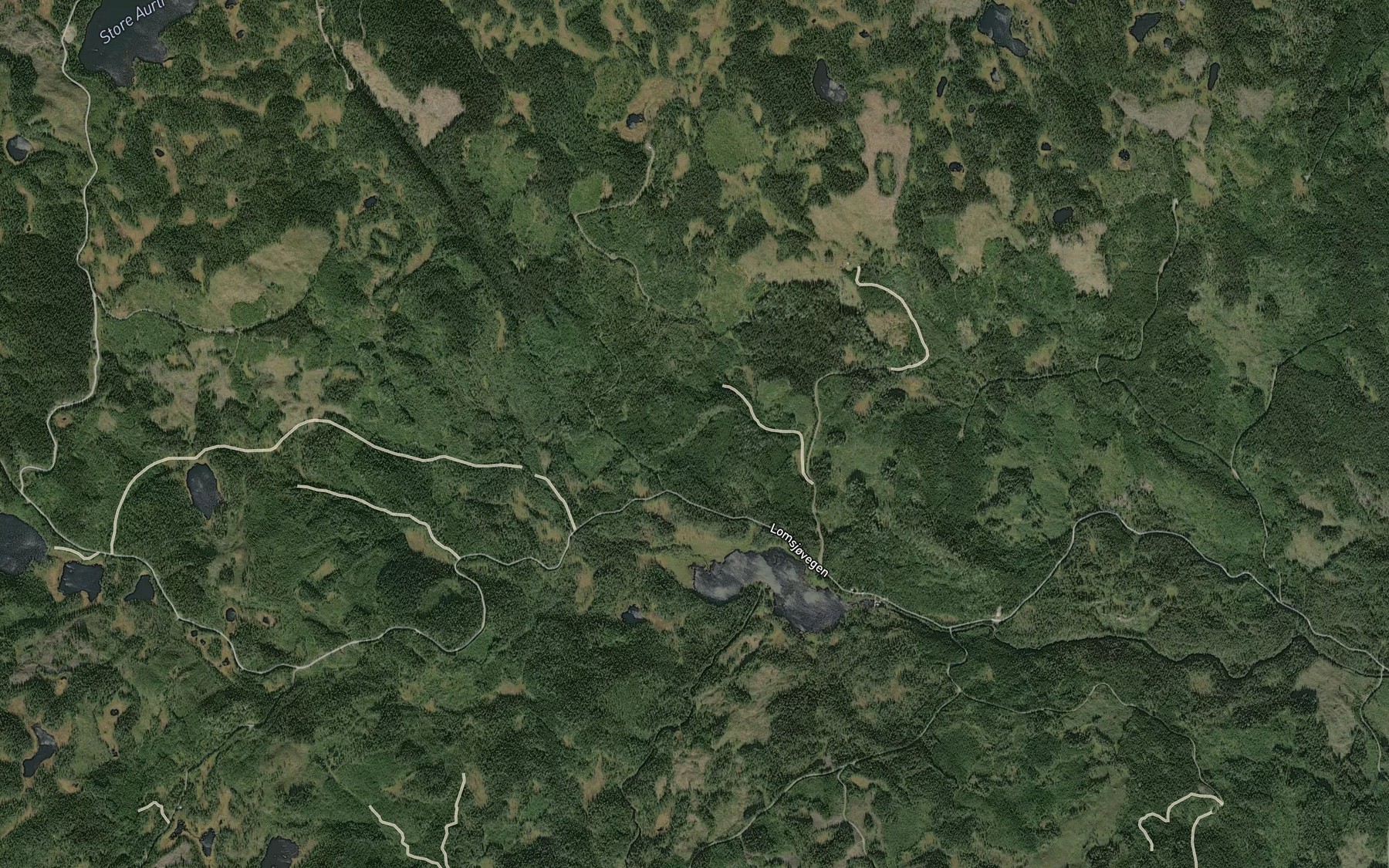 Satellite map of the Jensveberga