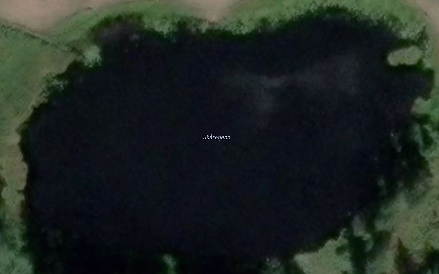 Satellite map of the Skaretjonn